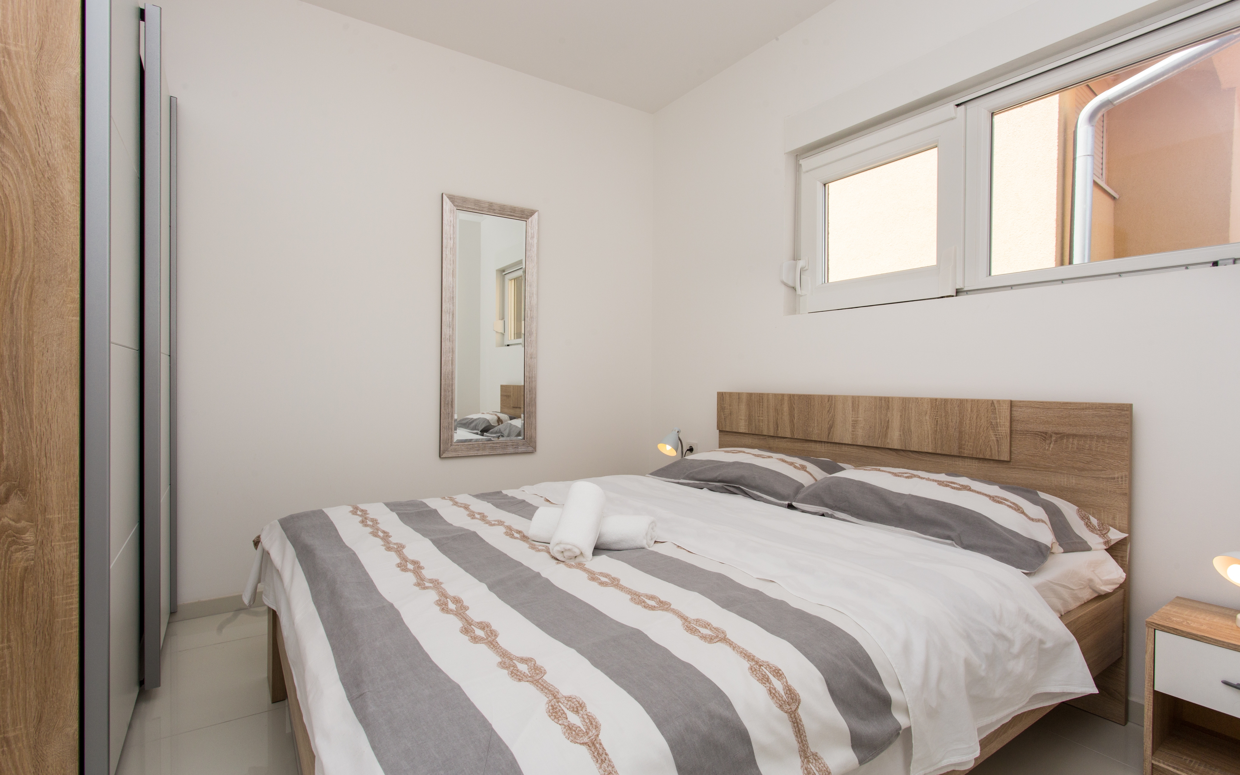 Two bedroom apartment with terrace Baška, Krk  A-d