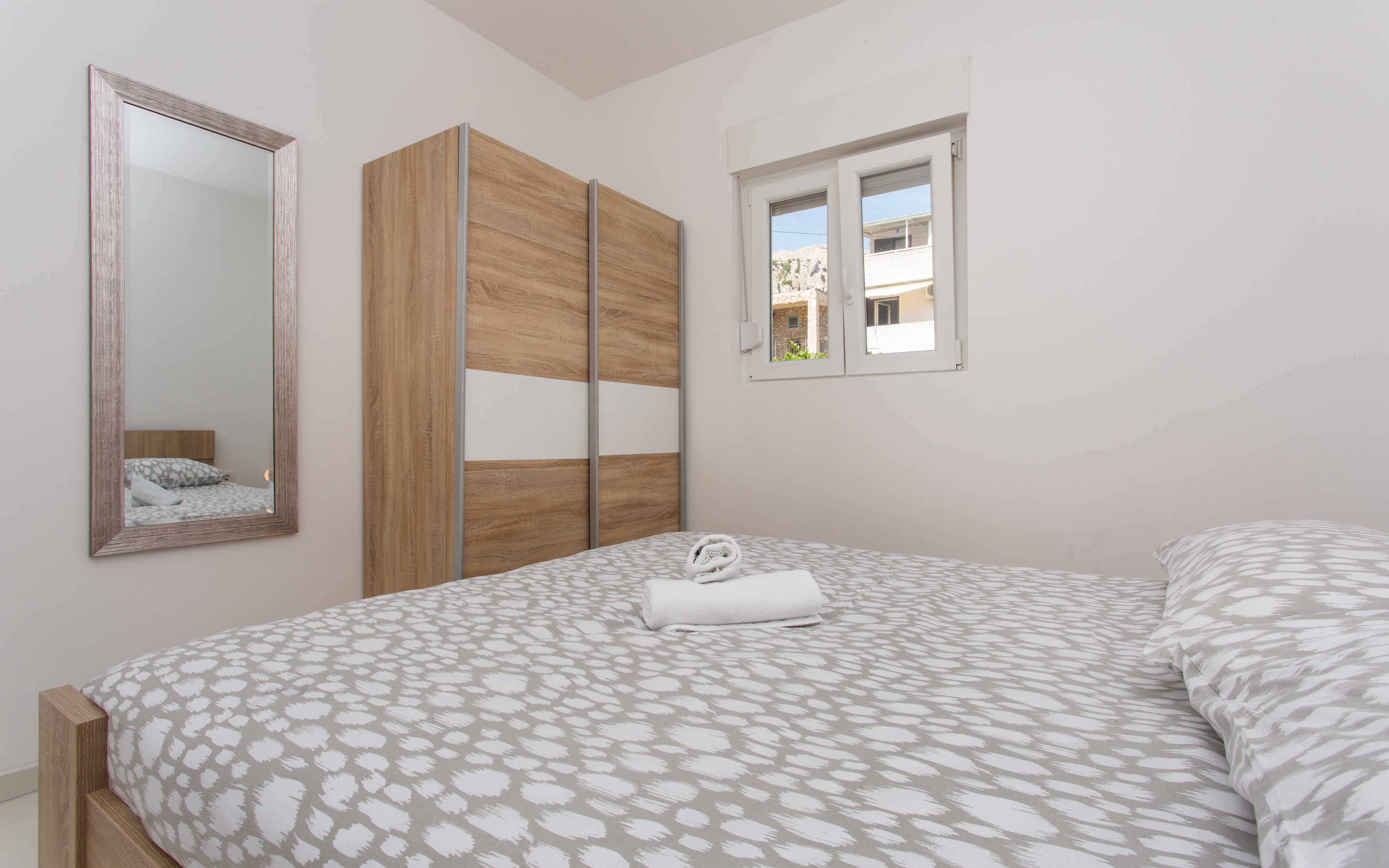 Two bedroom apartment with terrace Baška, Krk  A-d