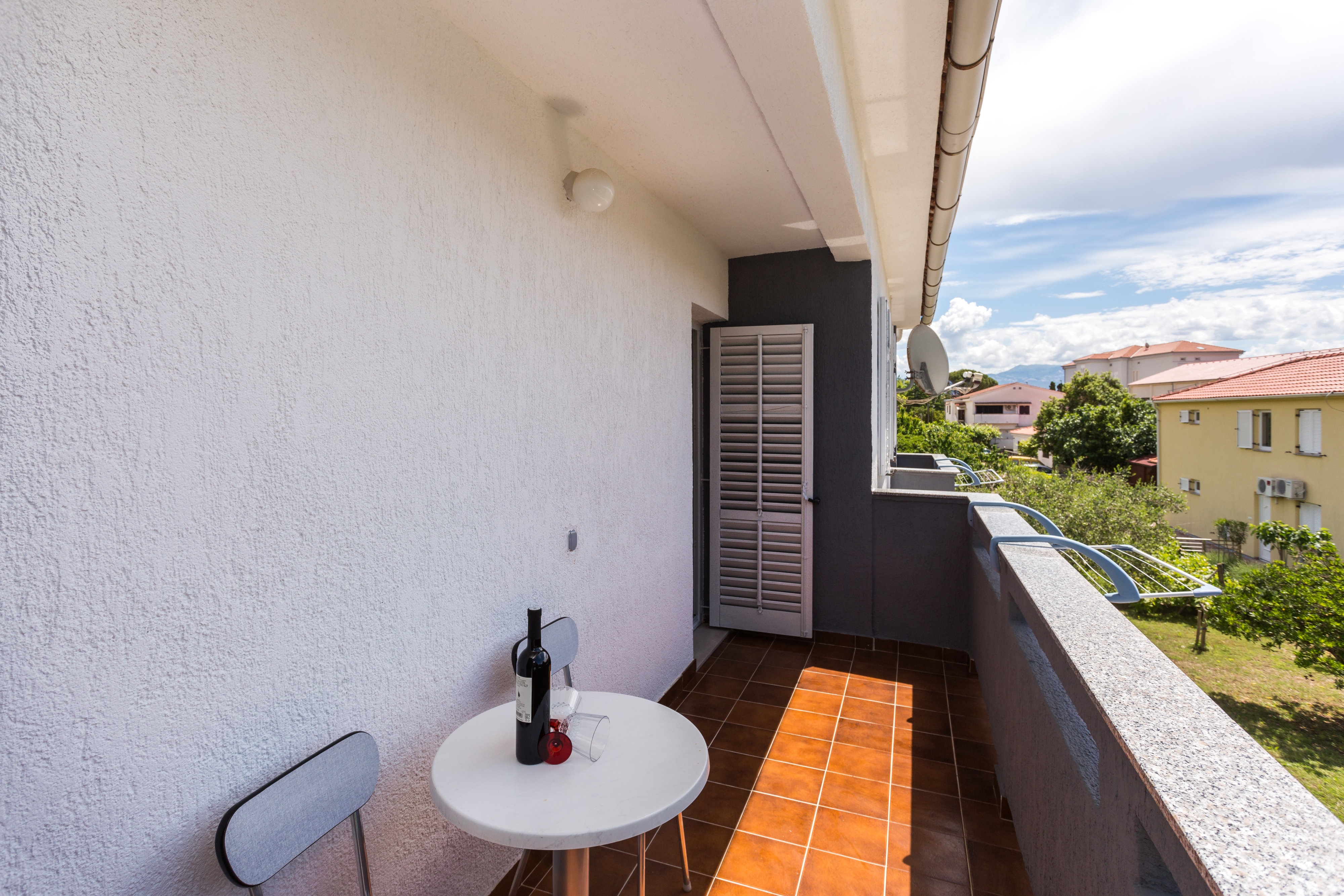 One bedroom apartment with balcony Baška, Krk  A-a