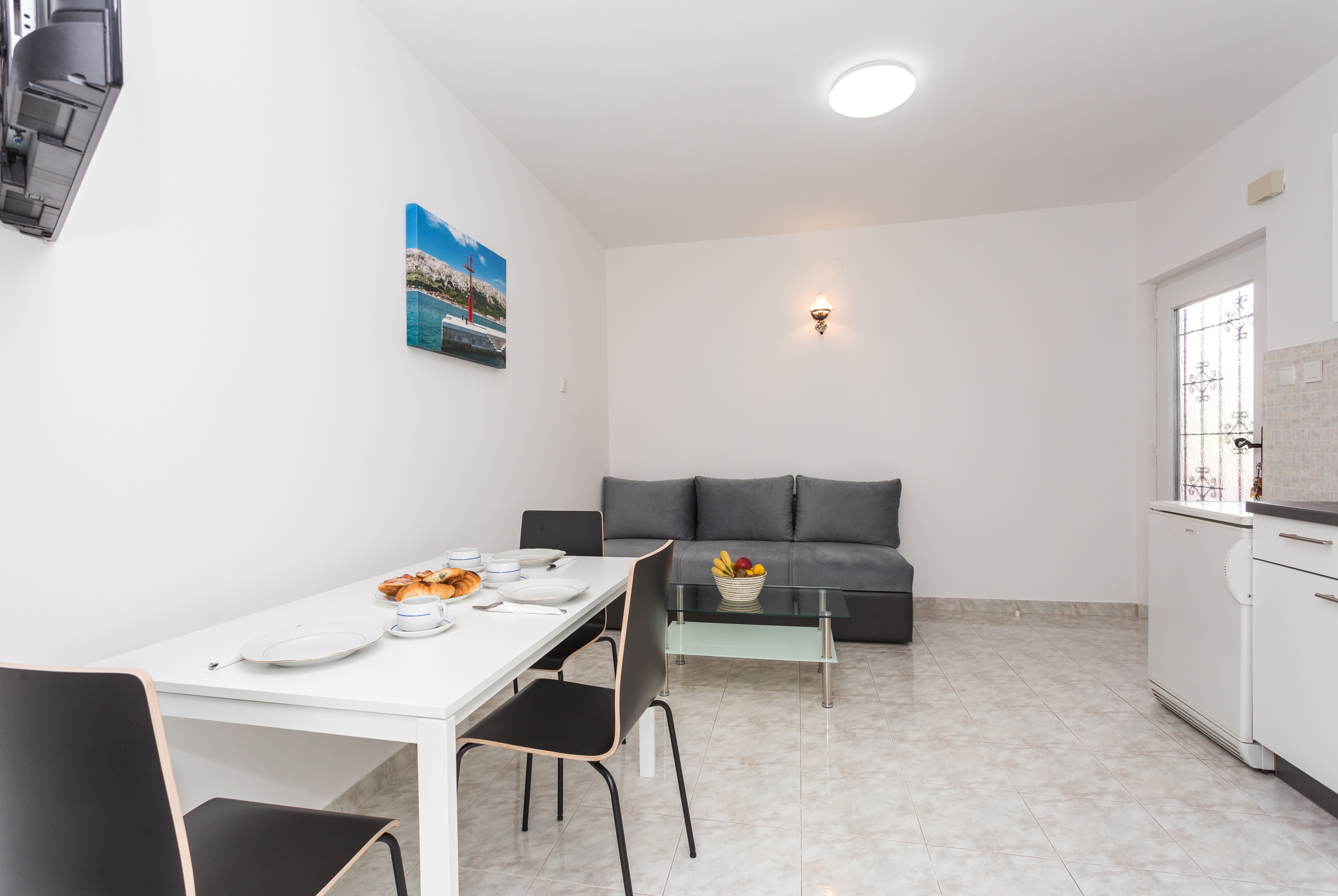 One bedroom apartment with balcony Baška, Krk (A-18818-b)