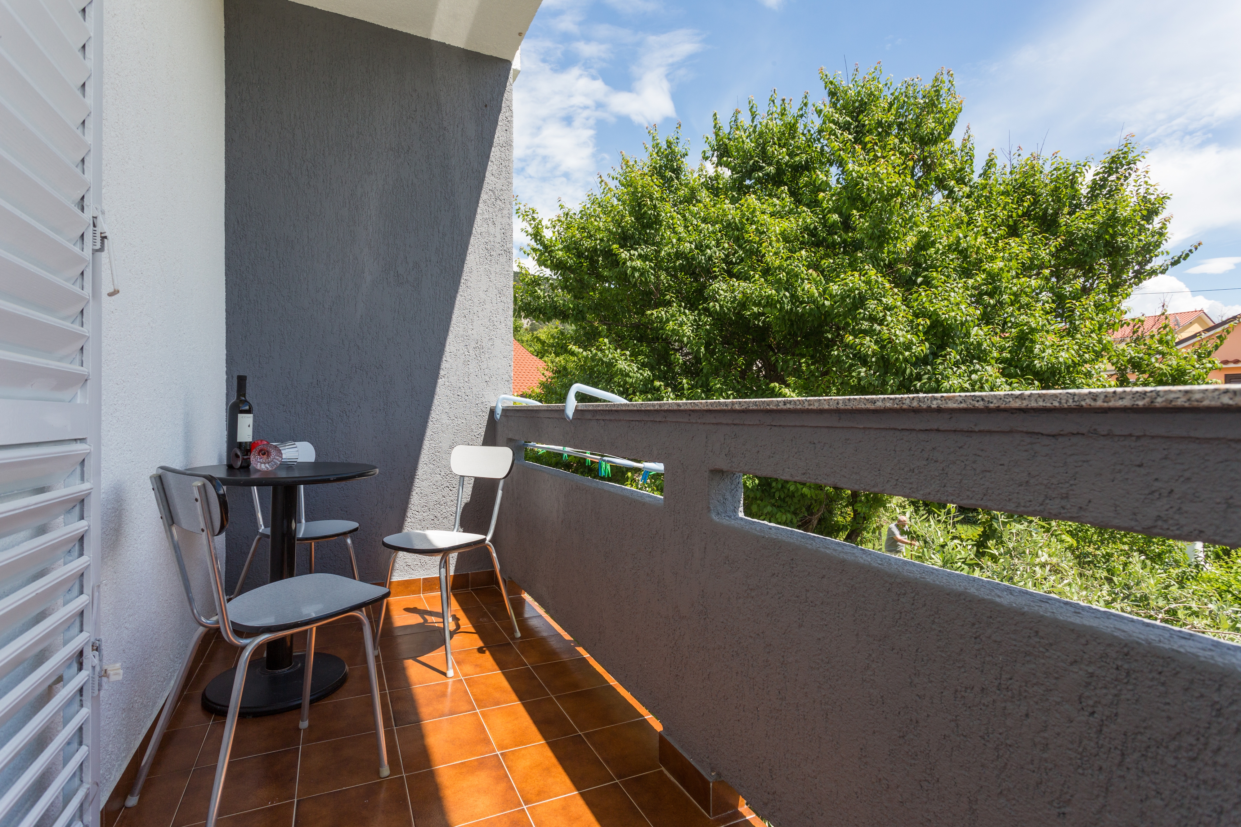 One bedroom apartment with balcony Baška, Krk  A-c