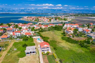 Nin, Zadar, Hébergement 18821 - Appartement avec une plage de sables.