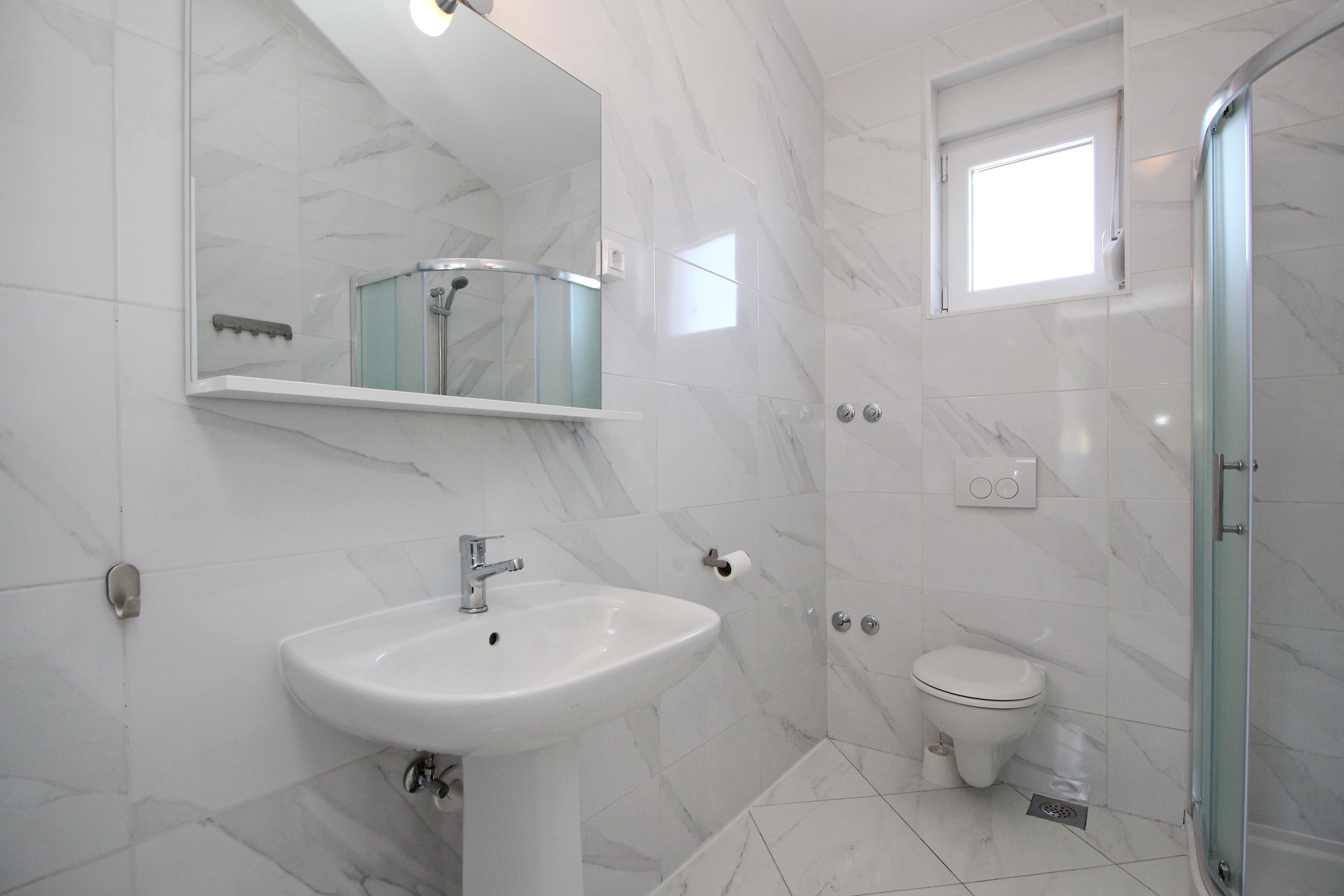 Two bedroom apartment with terrace and sea view Baška, Krk  A-a