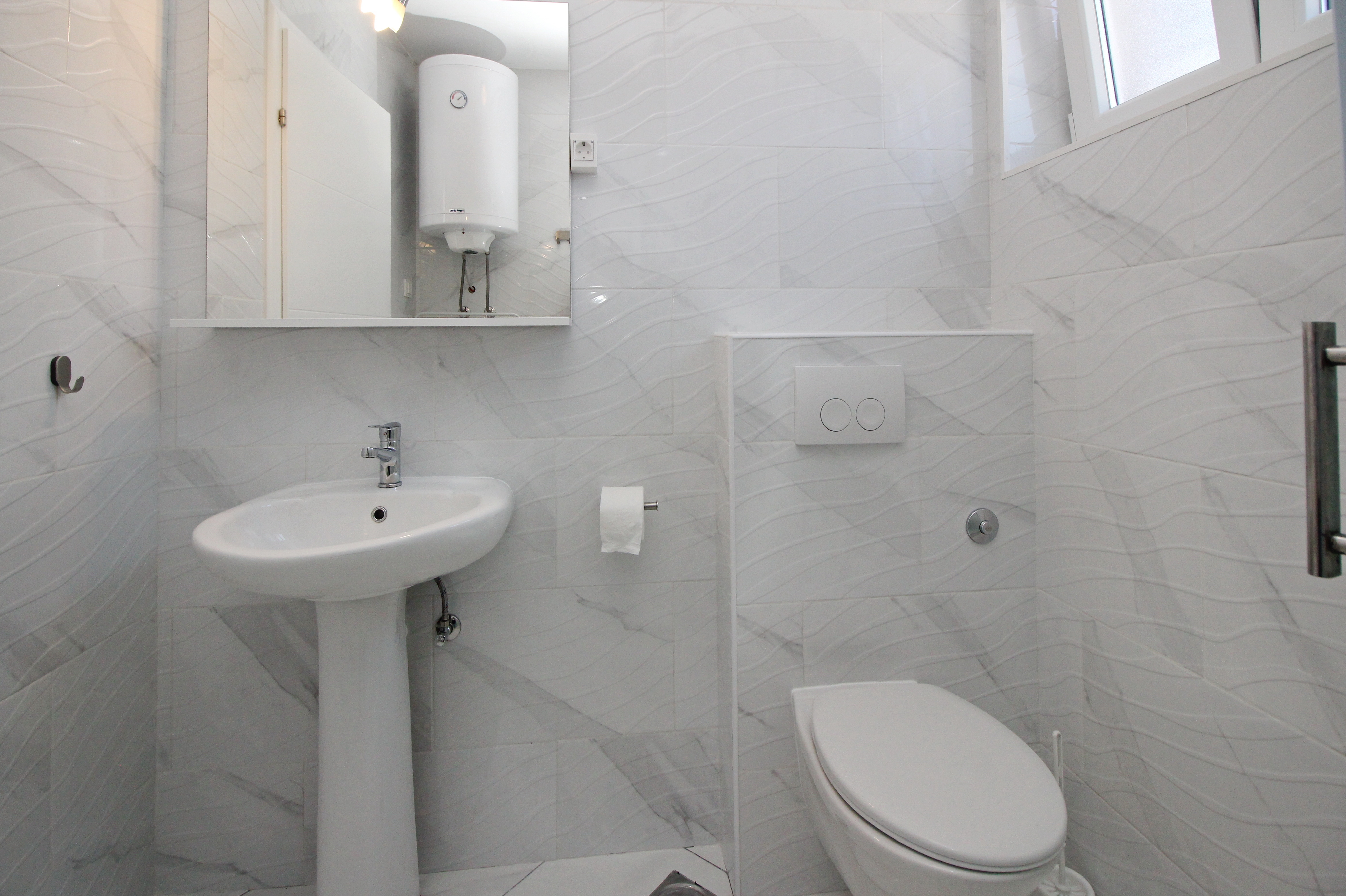 One bedroom apartment with terrace Baška, Krk  A-c