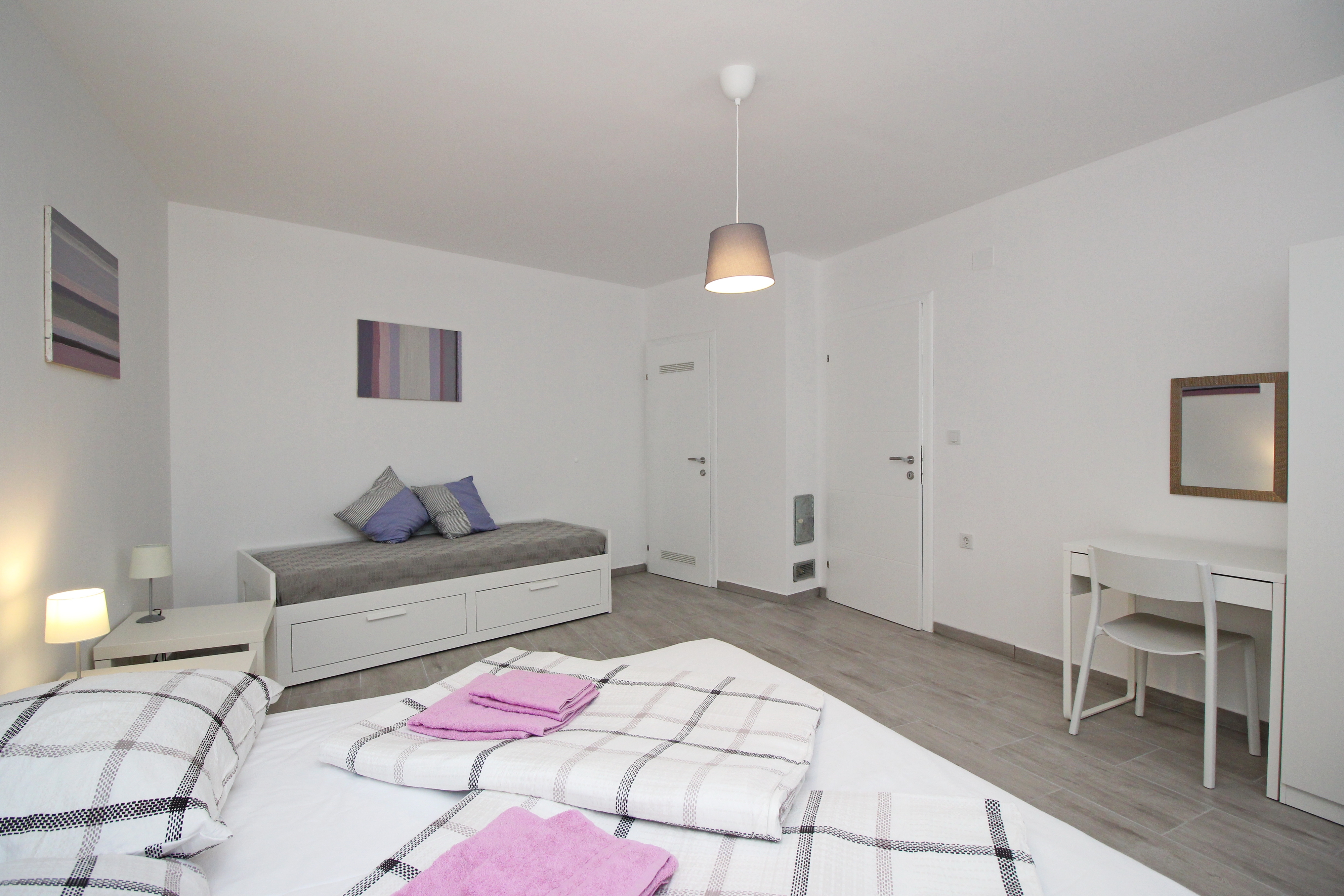 One bedroom apartment with terrace Baška, Krk  A-c