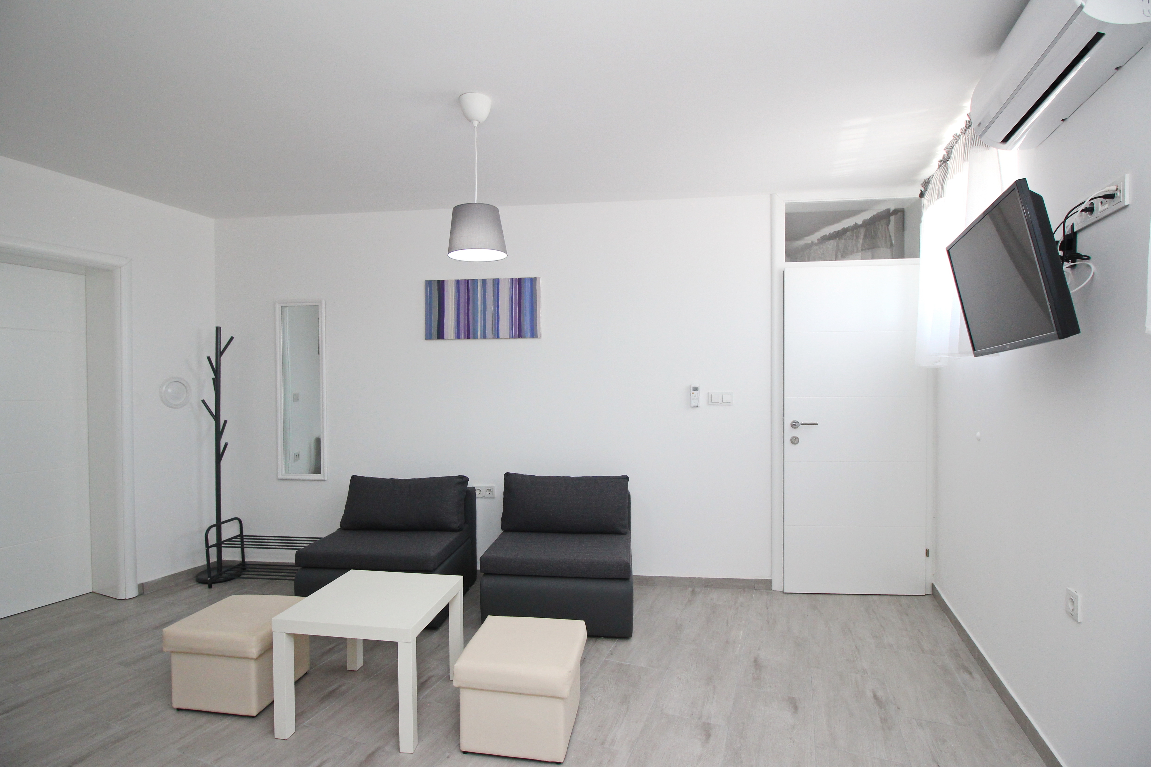 One bedroom apartment with terrace Baška, Krk  A-c