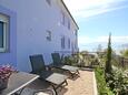 Baška, Терраса в размещении типа apartment, с видом на море, Домашние животные допускаются и WiFi.