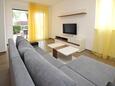 Obývací pokoj Baška, Obývací pokoj v ubytování typu apartment, domácí mazlíčci povoleni a WiFi.