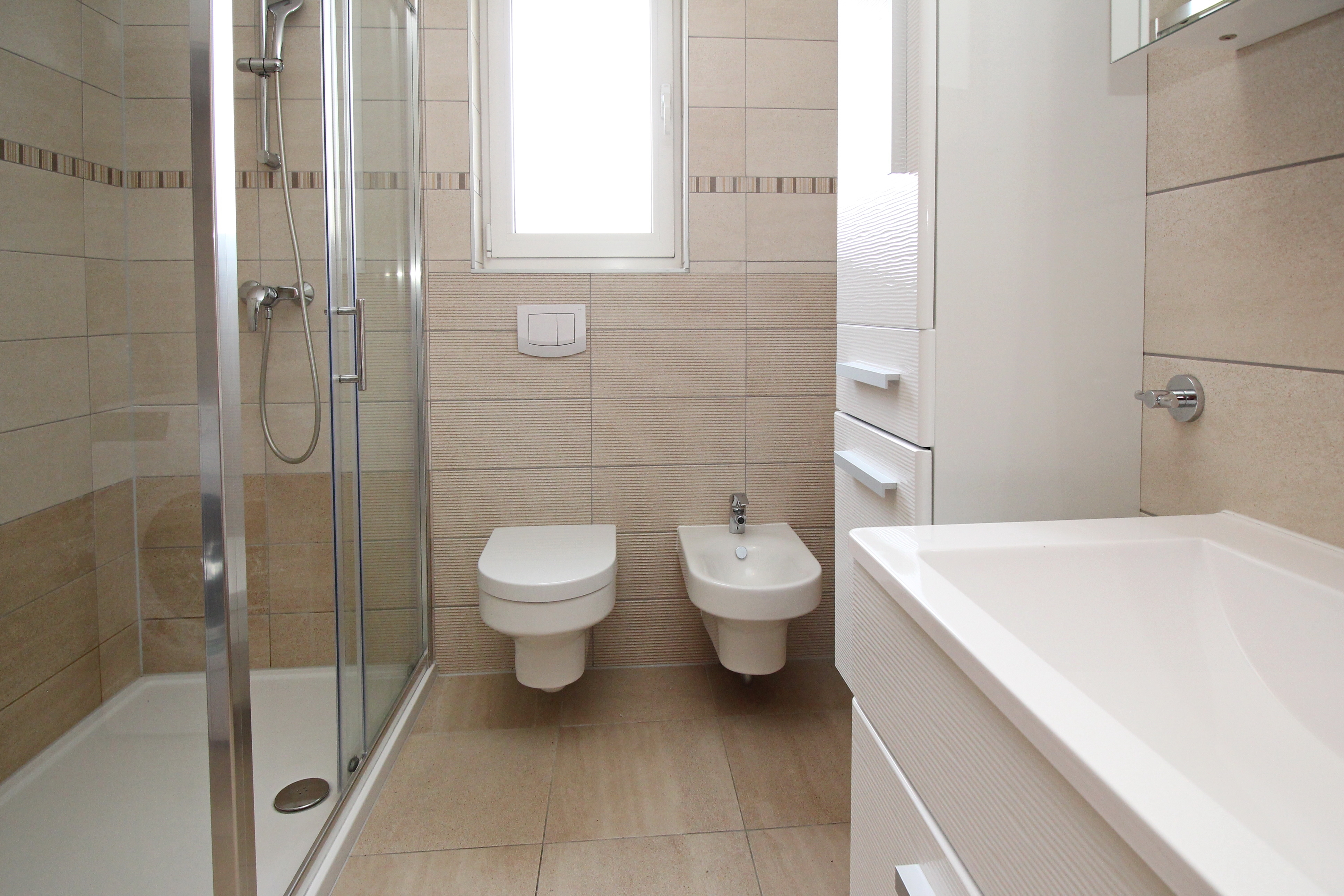 Two bedroom apartment with terrace Baška, Krk  A-c