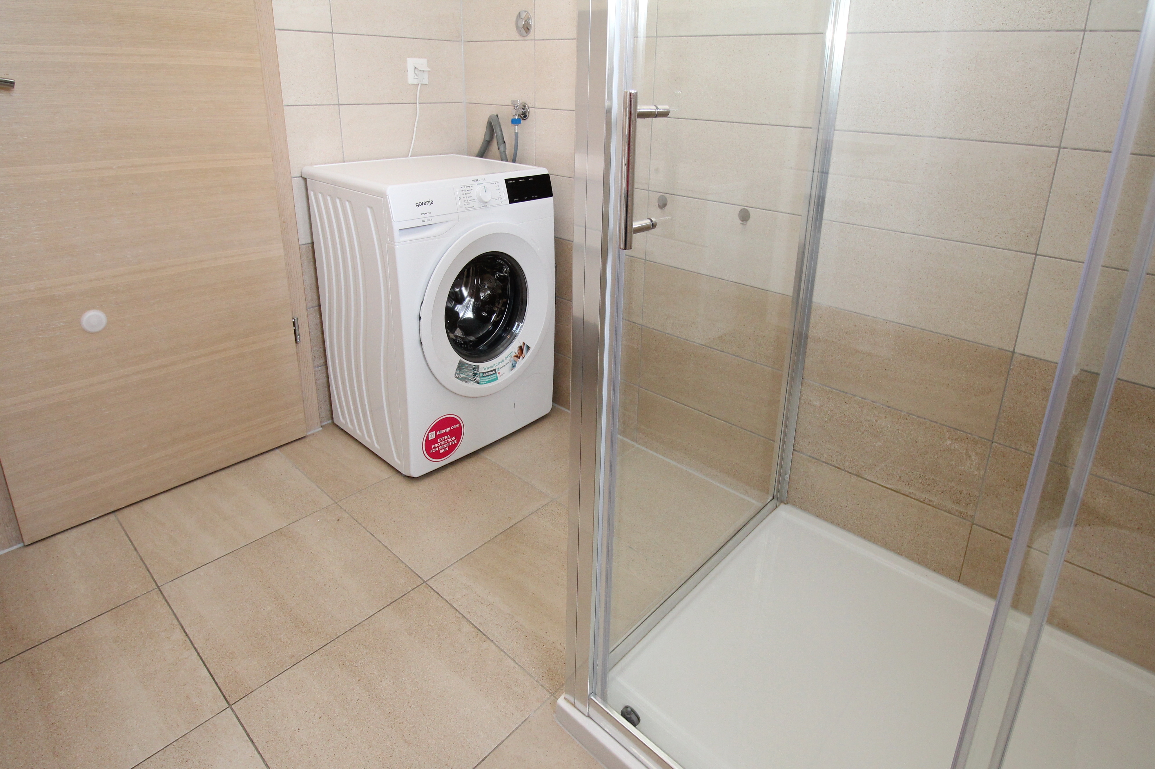 Two bedroom apartment with terrace Baška, Krk  A-c