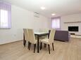Jídelna Baška, Jídelna v ubytování typu apartment, domácí mazlíčci povoleni a WiFi.