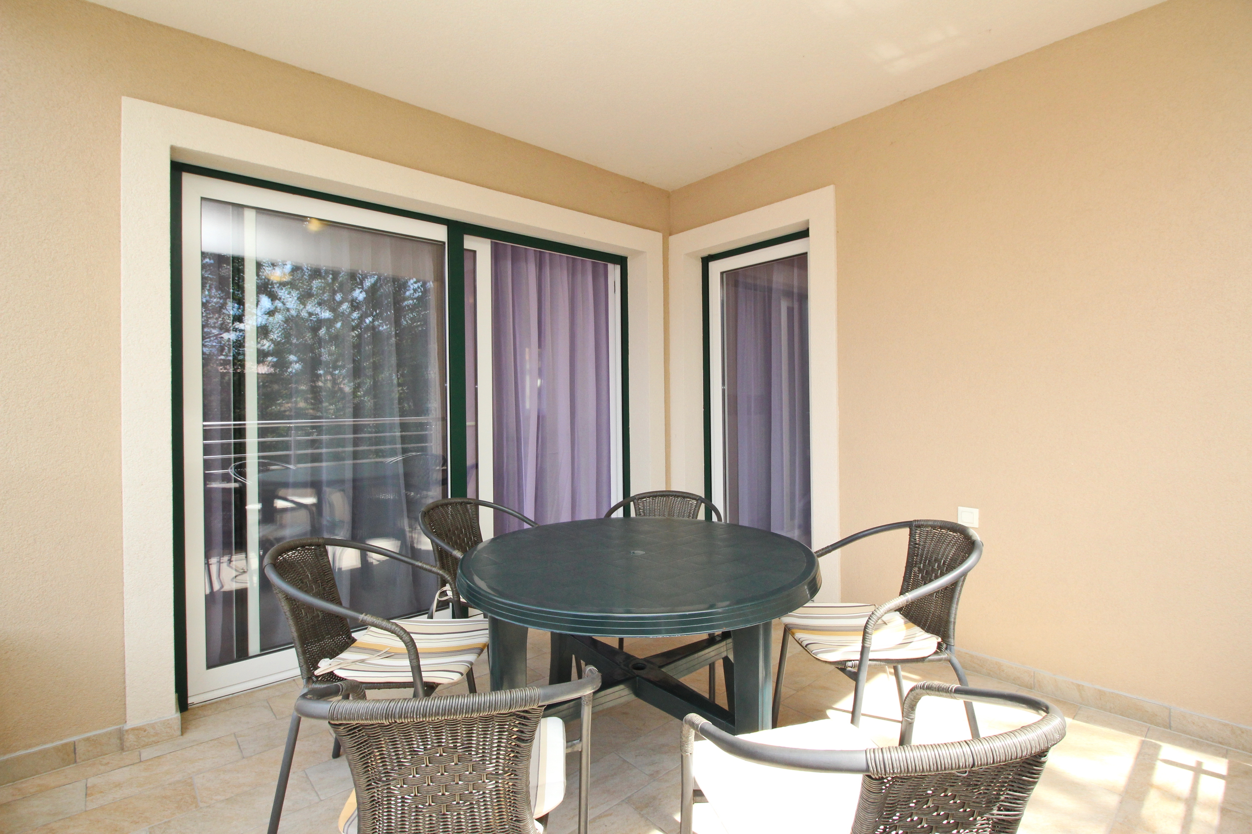 Two bedroom apartment with terrace Baška, Krk (A-18845-d)