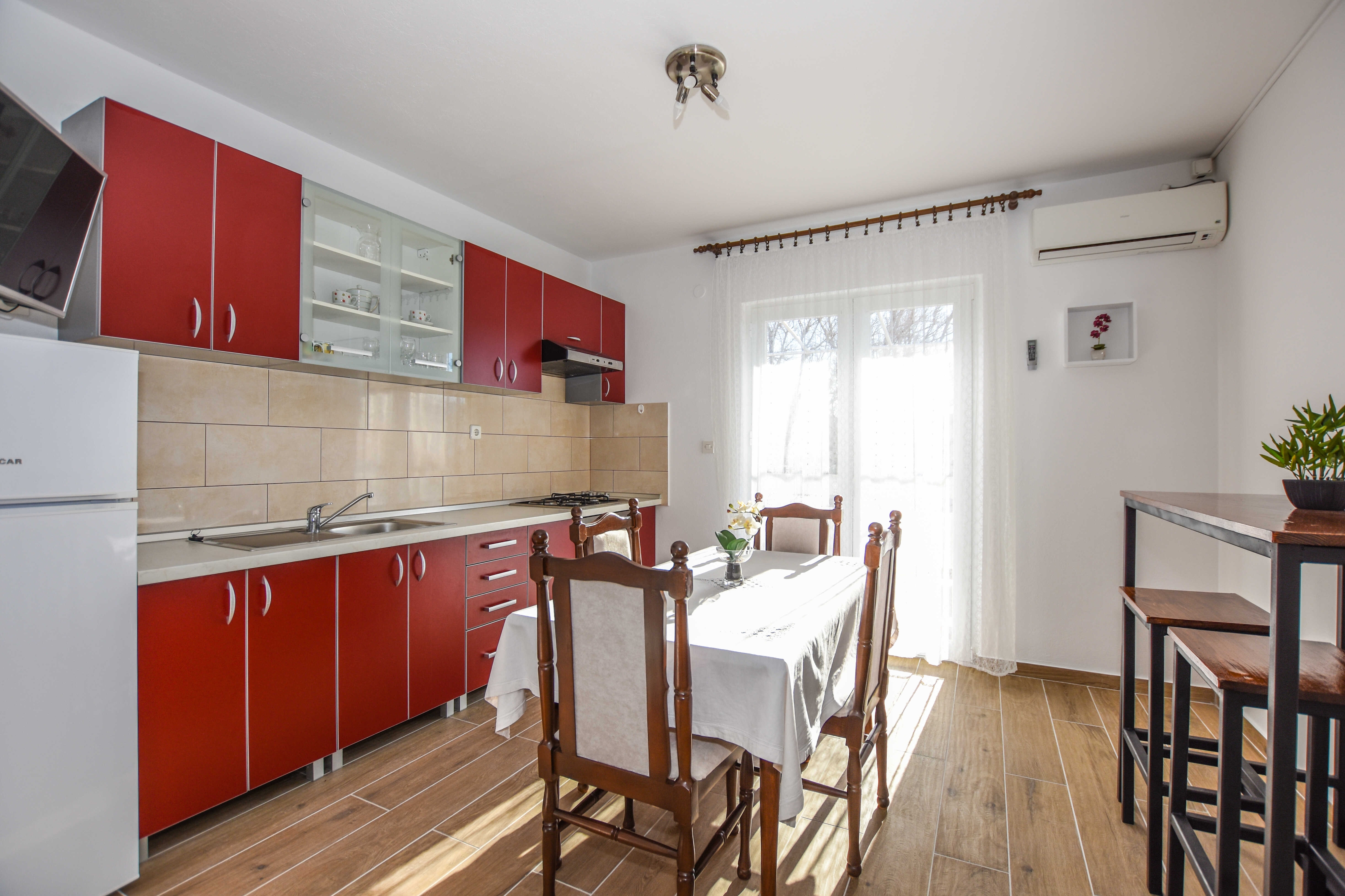Two bedroom apartment with terrace and sea view Pag  A-b