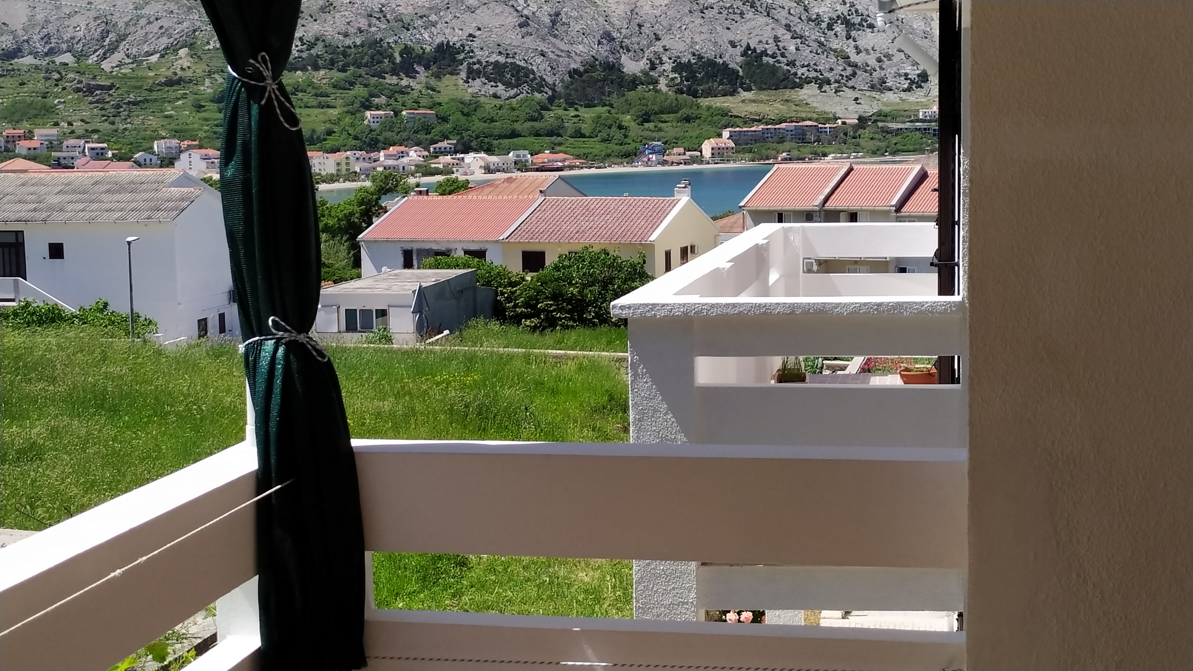 Two bedroom apartment with terrace and sea view Pag  A-b