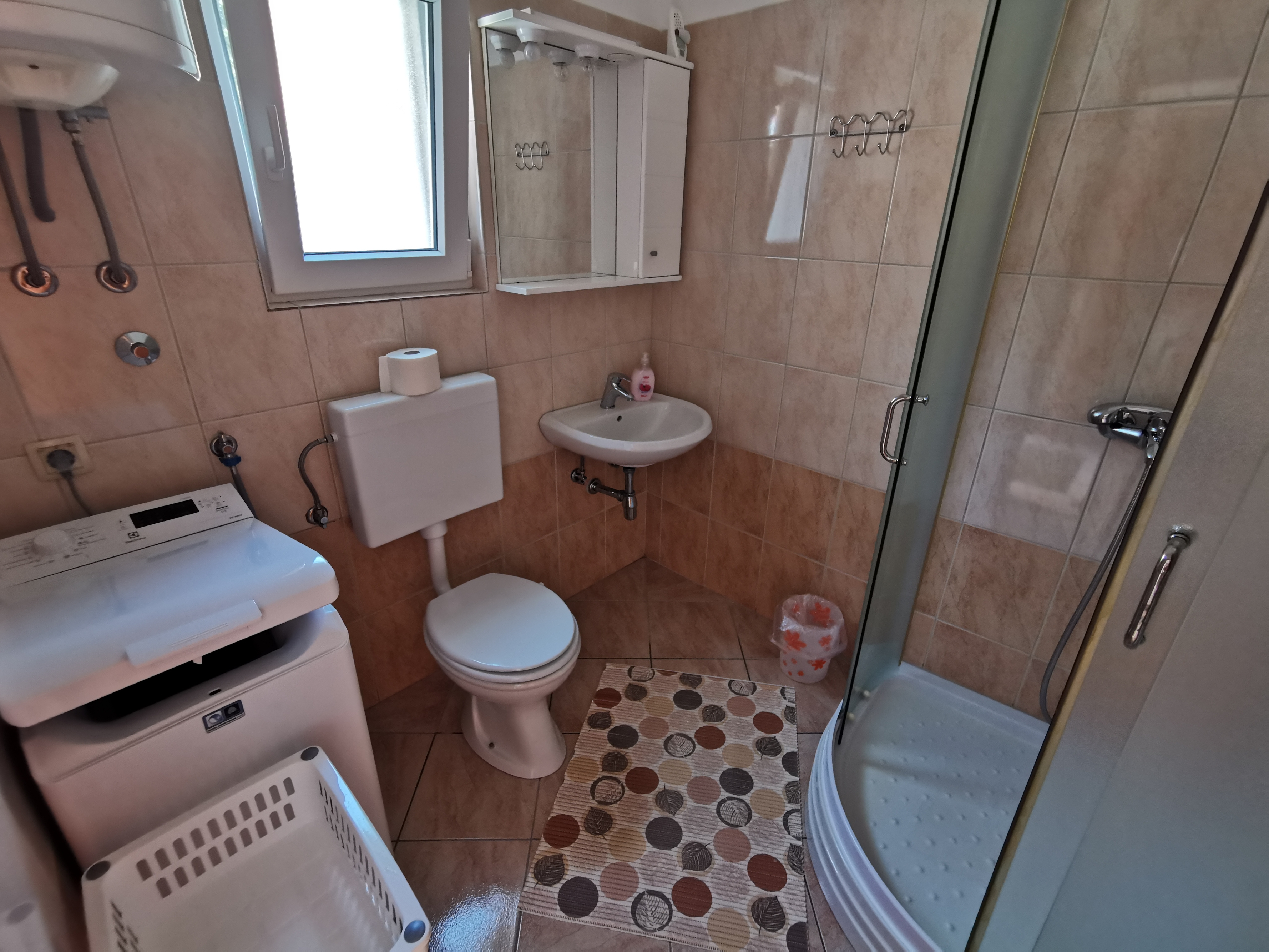 One bedroom apartment with balcony and sea view Novi Vinodolski  A-b