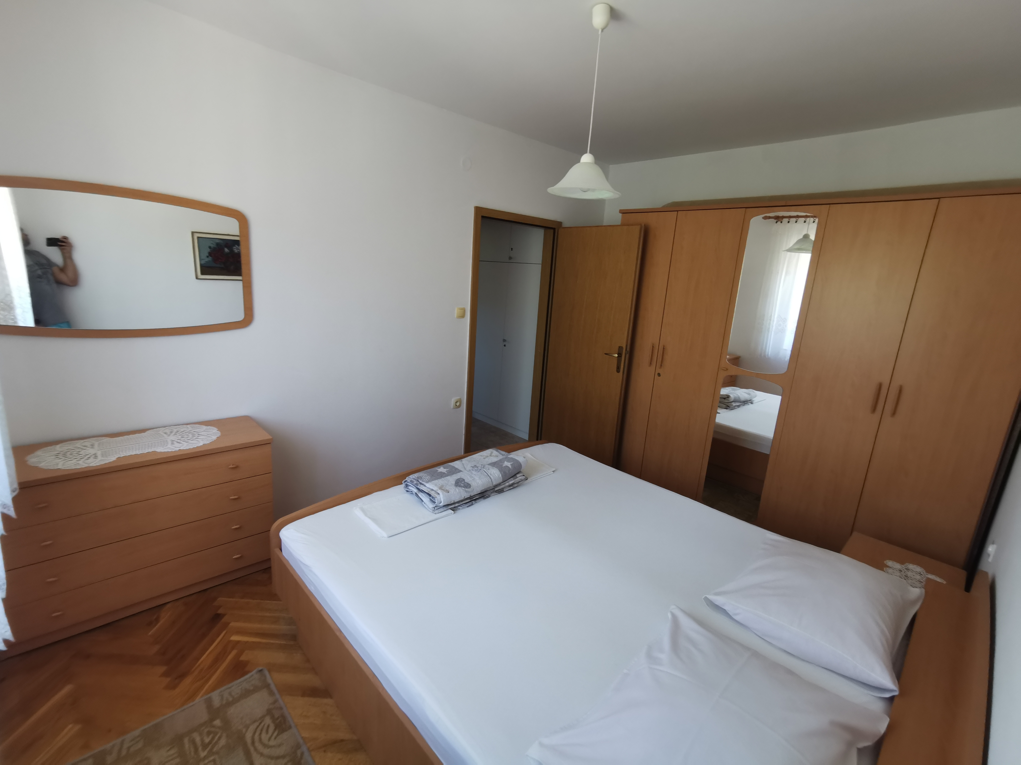 Four bedroom apartment with balcony and sea view Novi Vinodolski  A-c