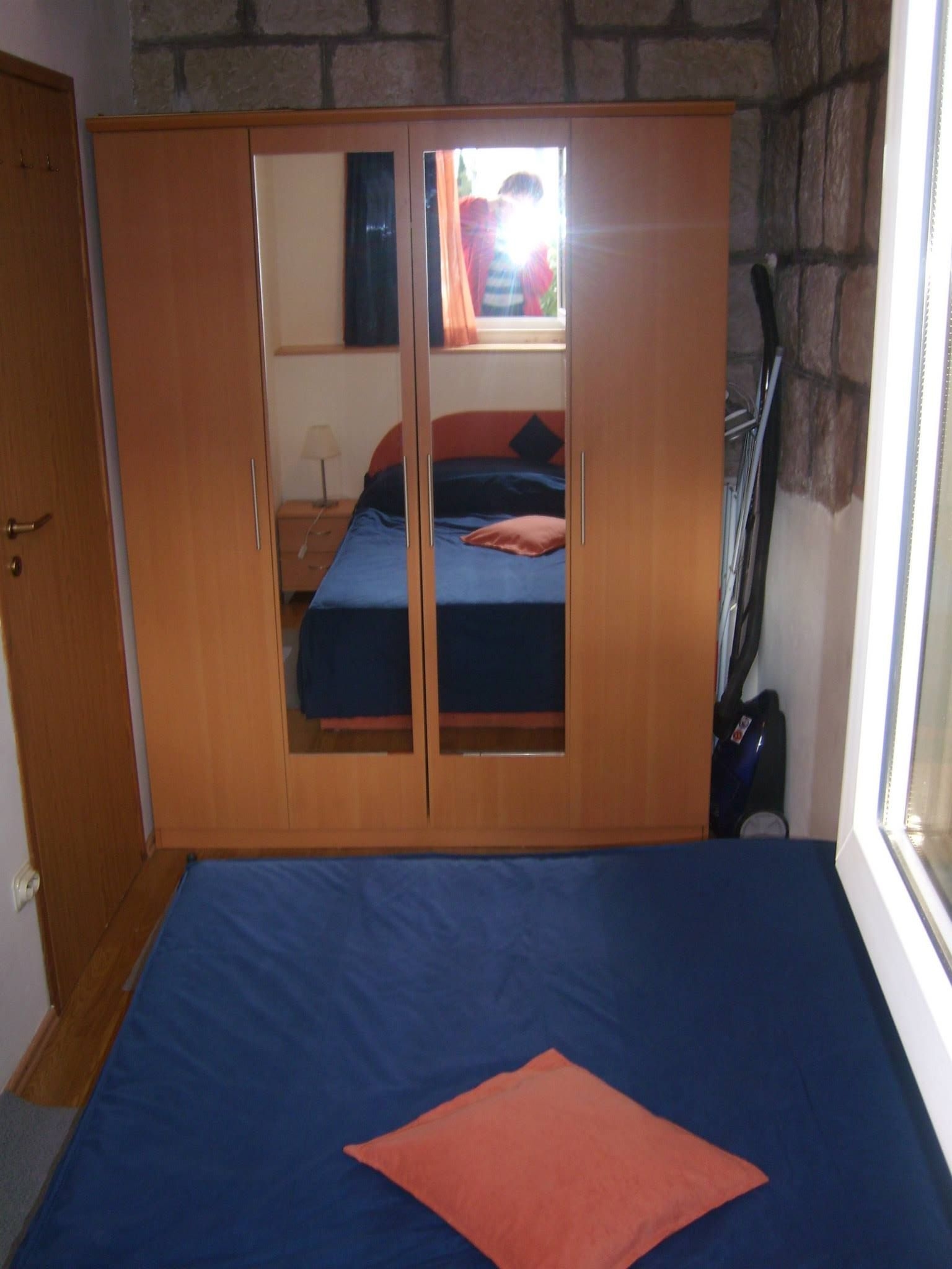 One bedroom apartment with terrace and sea view Cavtat, Dubrovnik  A-a