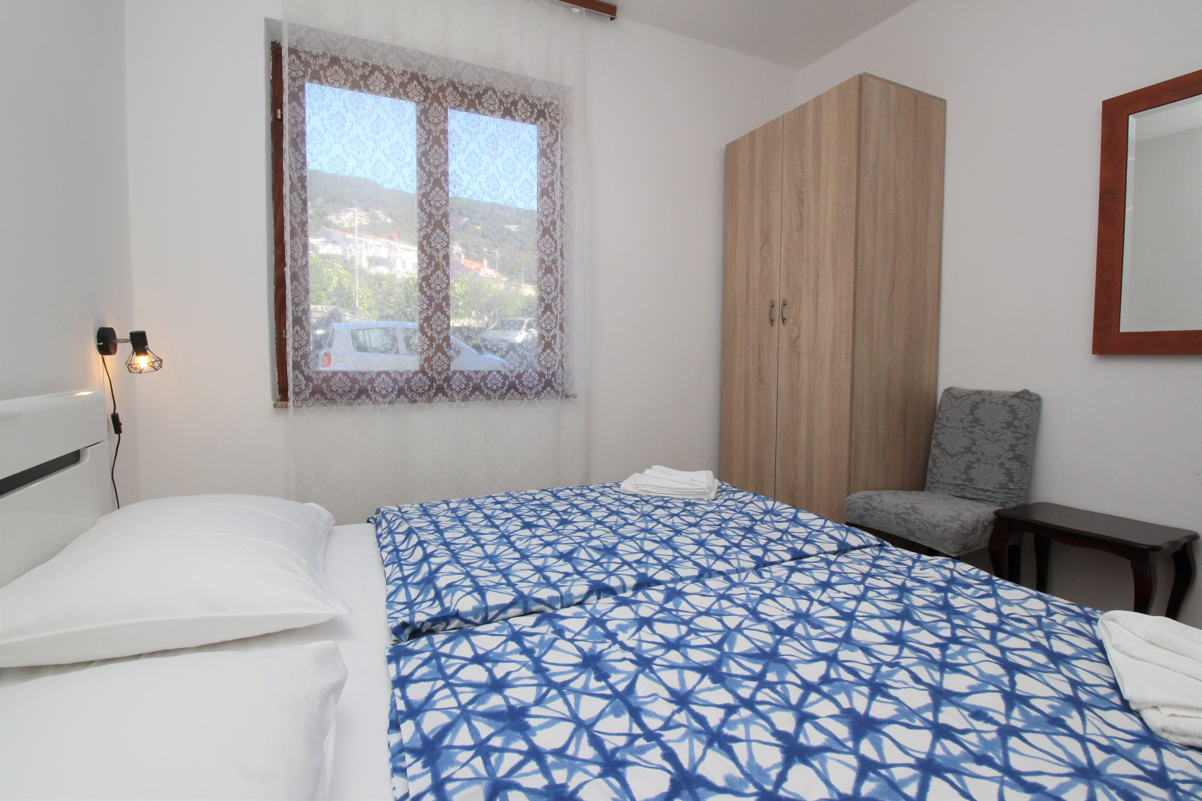 Two bedroom apartment with terrace Baška, Krk  A-a