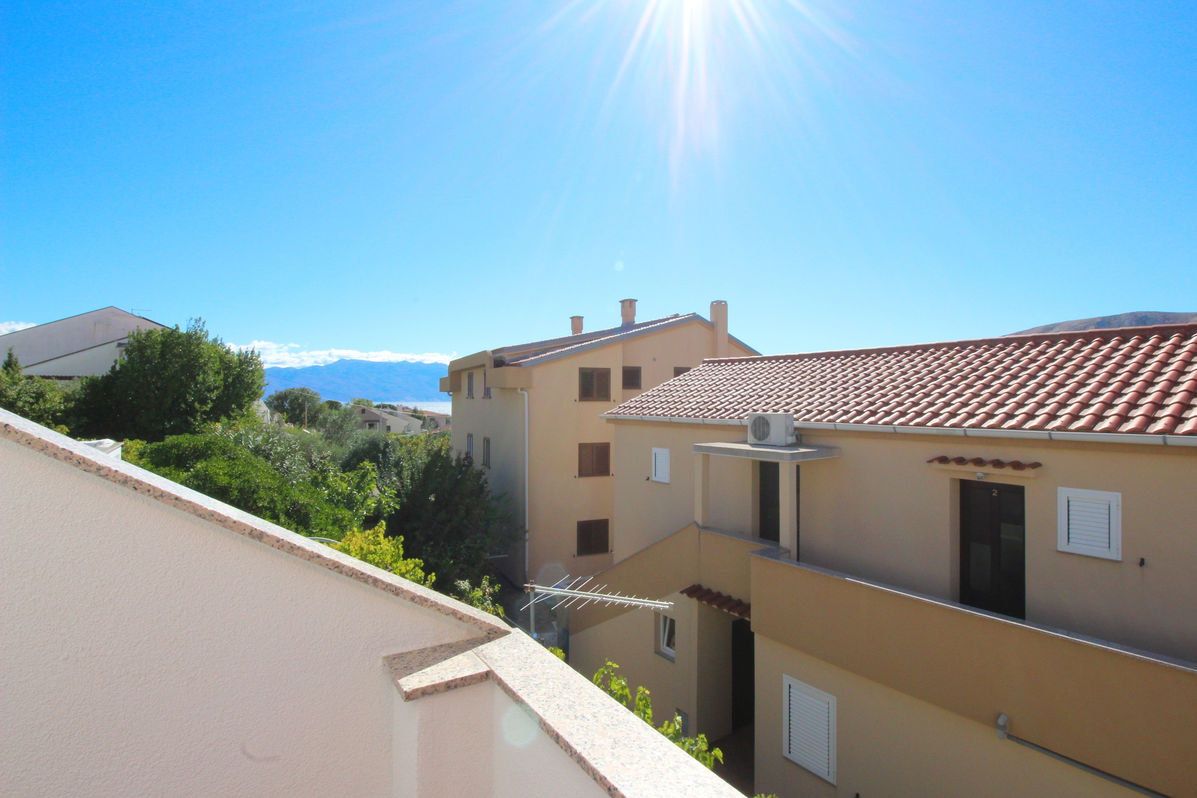 Two bedroom apartment with balcony Baška, Krk  A-b