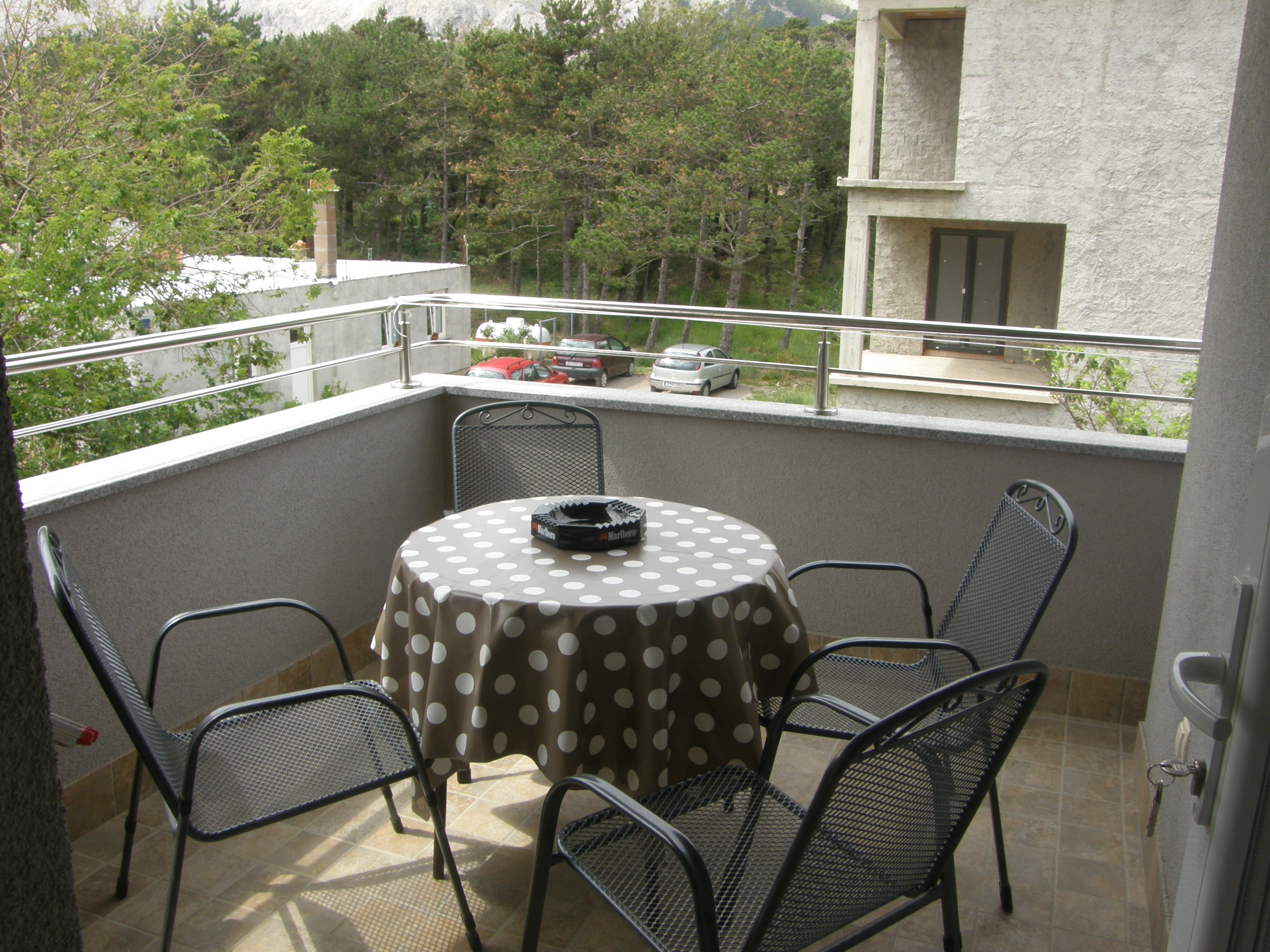 Two bedroom apartment with terrace Baška, Krk (A-18871-b)