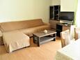 Obývací pokoj Baška, Obývací pokoj v ubytování typu apartment, WiFi.