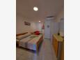 Ložnice 1 Gradac, Ložnice 1 v ubytování typu apartment, s klimatizací, domácí mazlíčci povoleni a WiFi.
