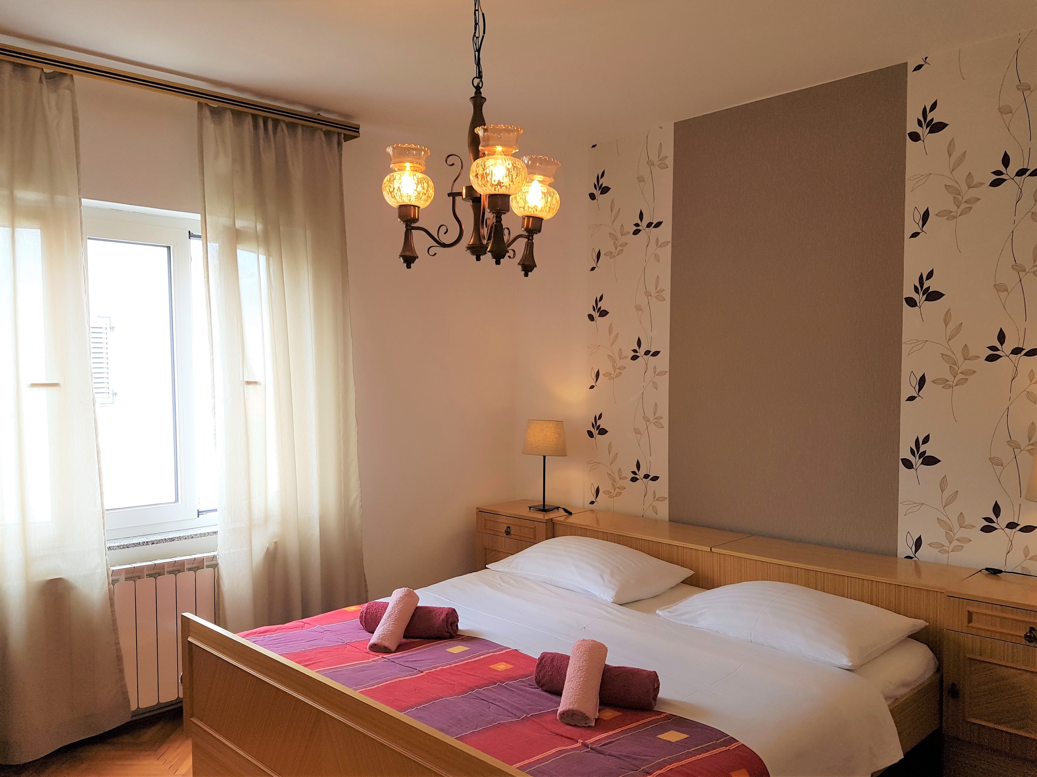 Two bedroom apartment with terrace Baška, Krk  A-b