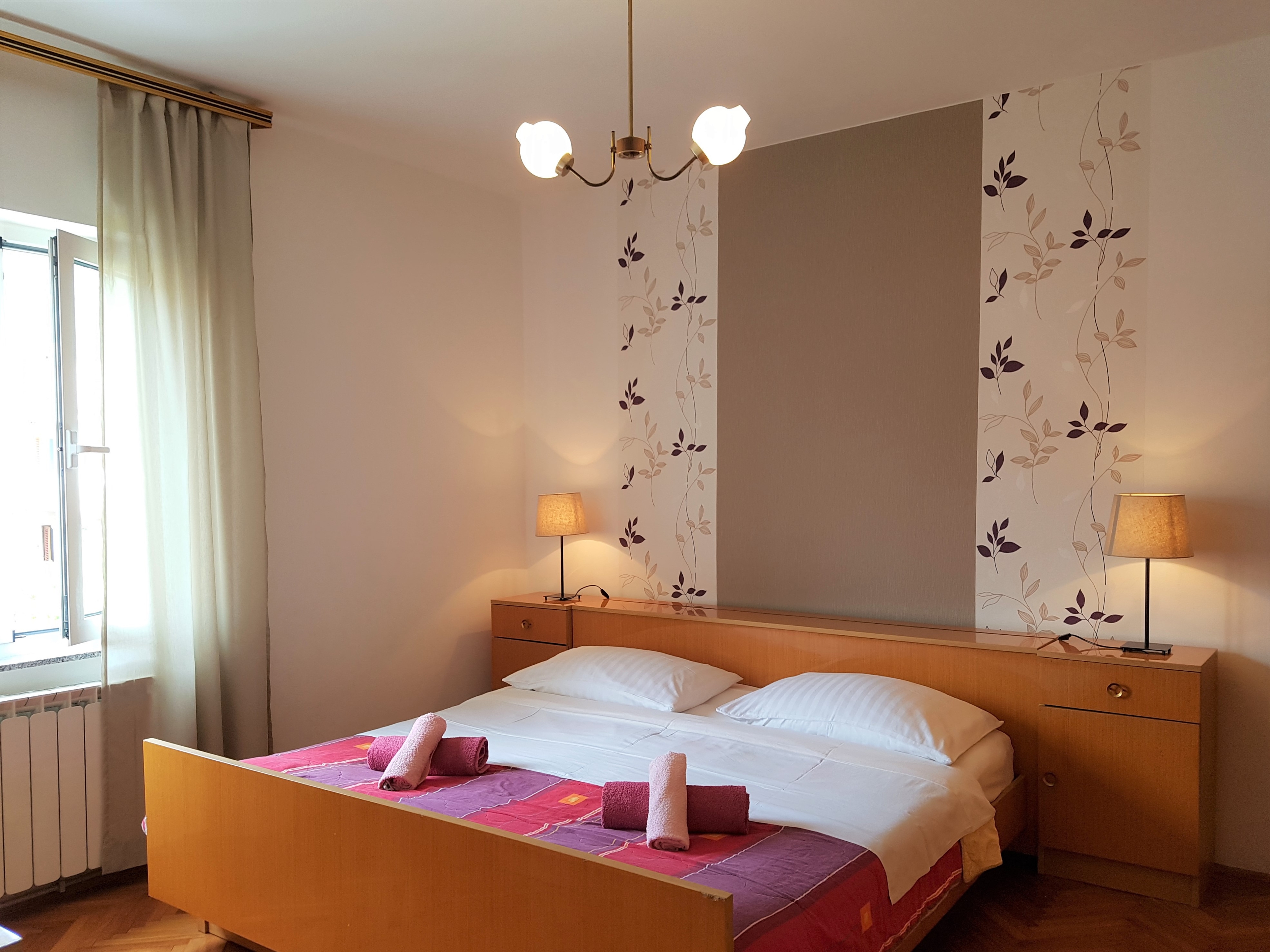 Two bedroom apartment with terrace Baška, Krk  A-b