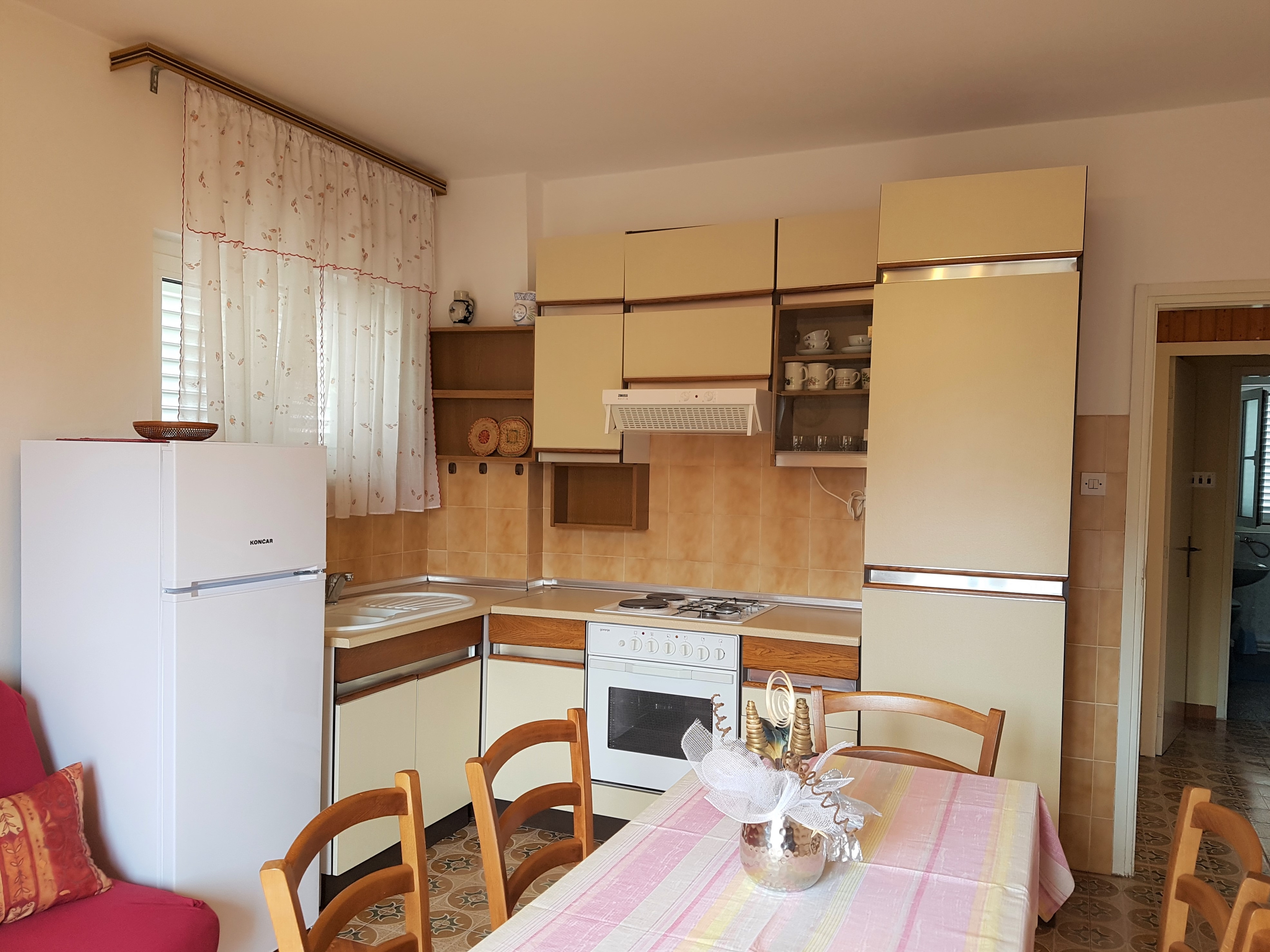Two bedroom apartment with terrace Baška, Krk  A-b