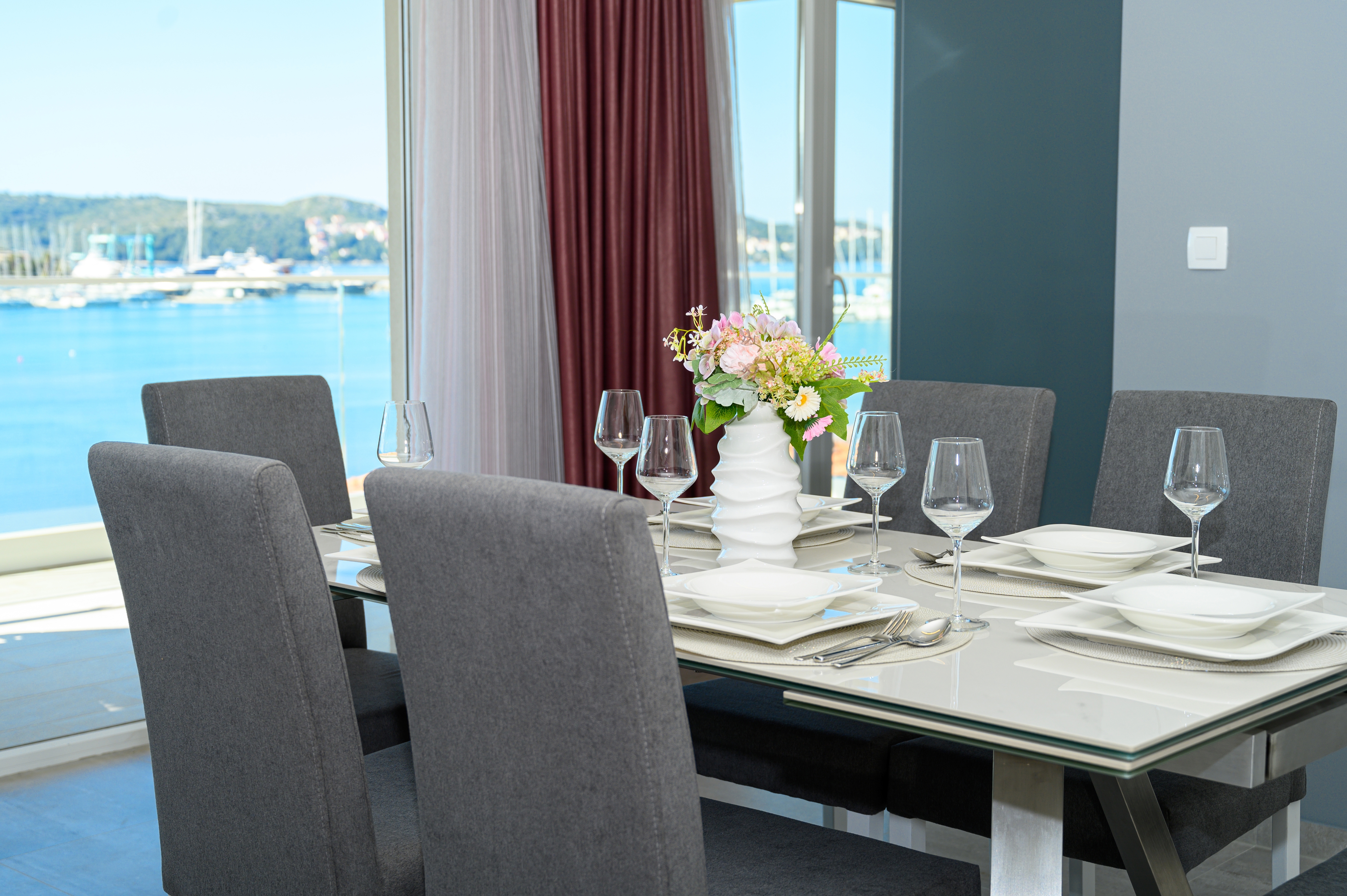 Two bedroom apartment with terrace and sea view Trogir (A-18879-a) Two bedroom apartment with terrace and sea view Trogir (A-18879-a)