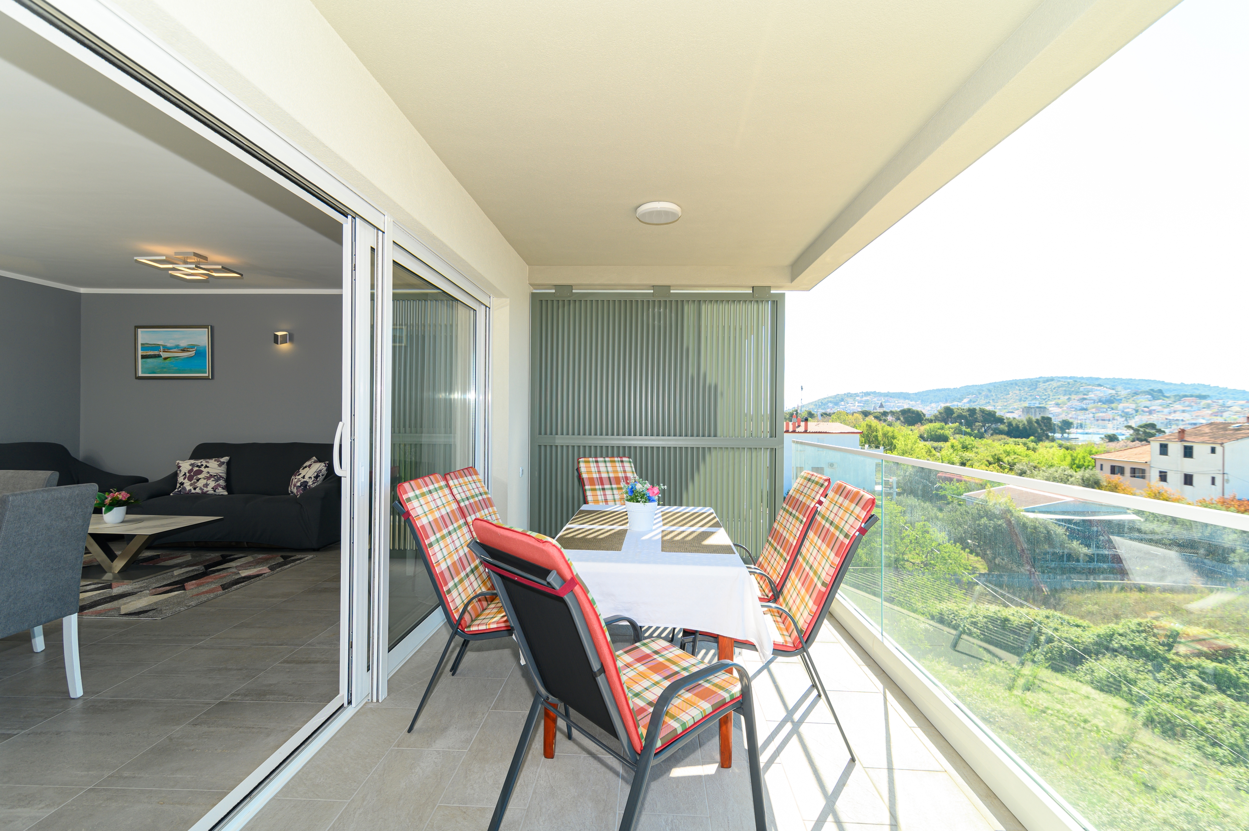 Two bedroom apartment with terrace and sea view Trogir  A-a