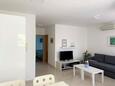 Baška, Гостиная в размещении типа apartment, доступный кондиционер и WiFi.