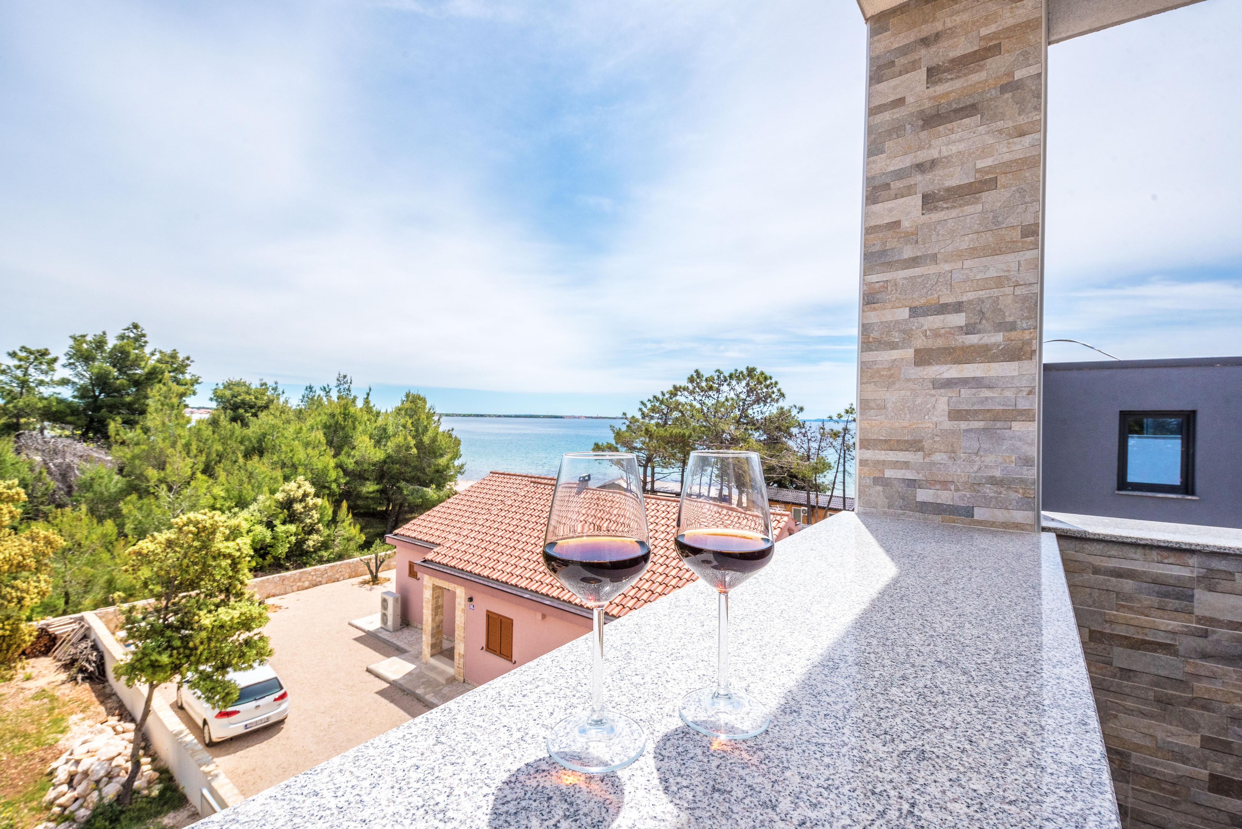 Two bedroom apartment with terrace Vir  A-b