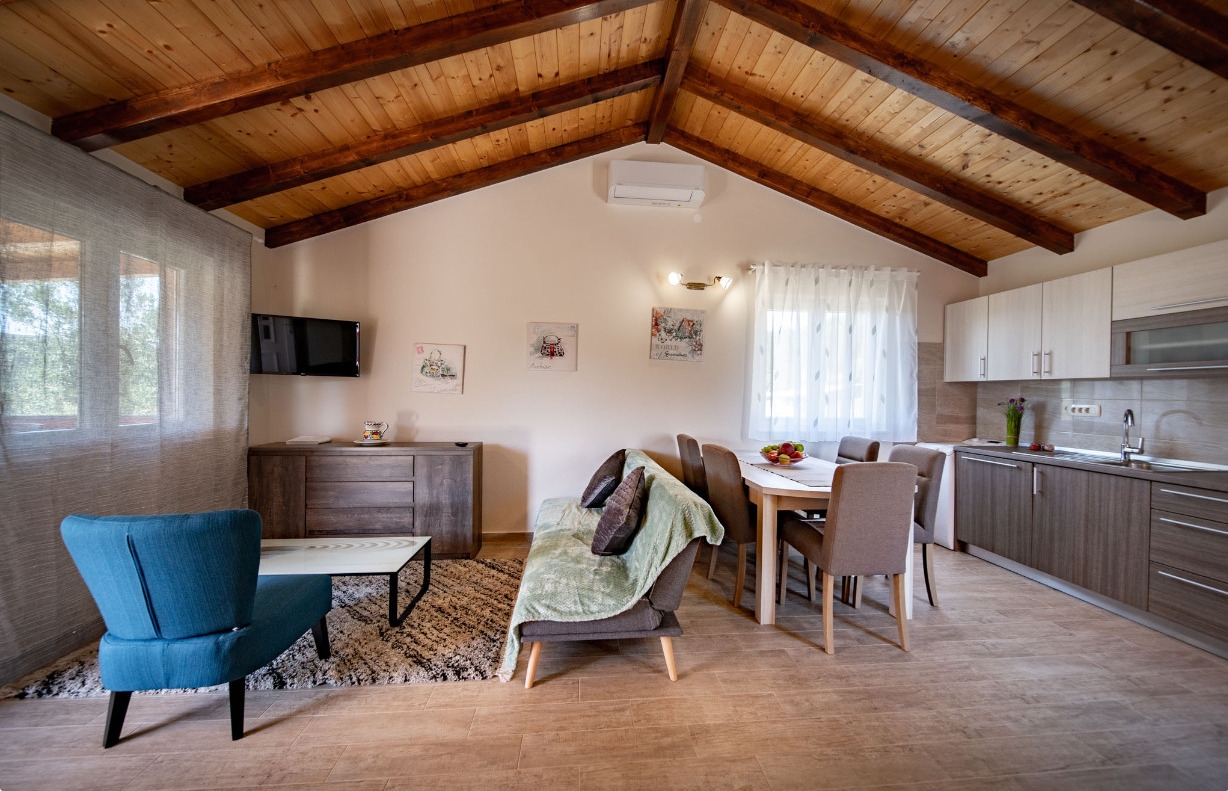 One bedroom house with terrace Mundanije, Rab (K-18889)