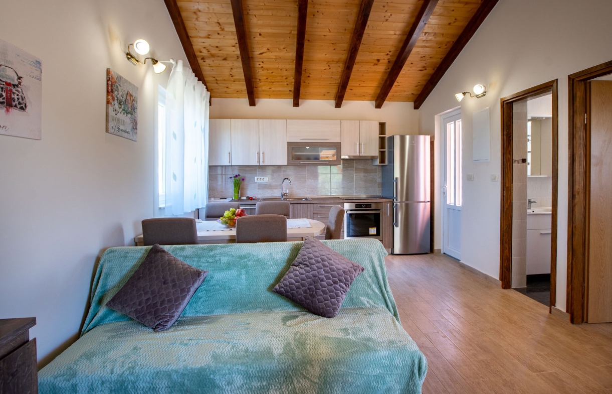 One bedroom house with terrace Mundanije, Rab (K-18889)