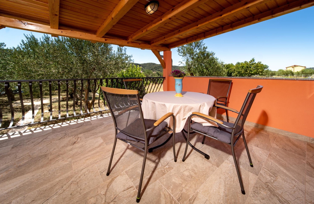 One bedroom house with terrace Mundanije, Rab  K