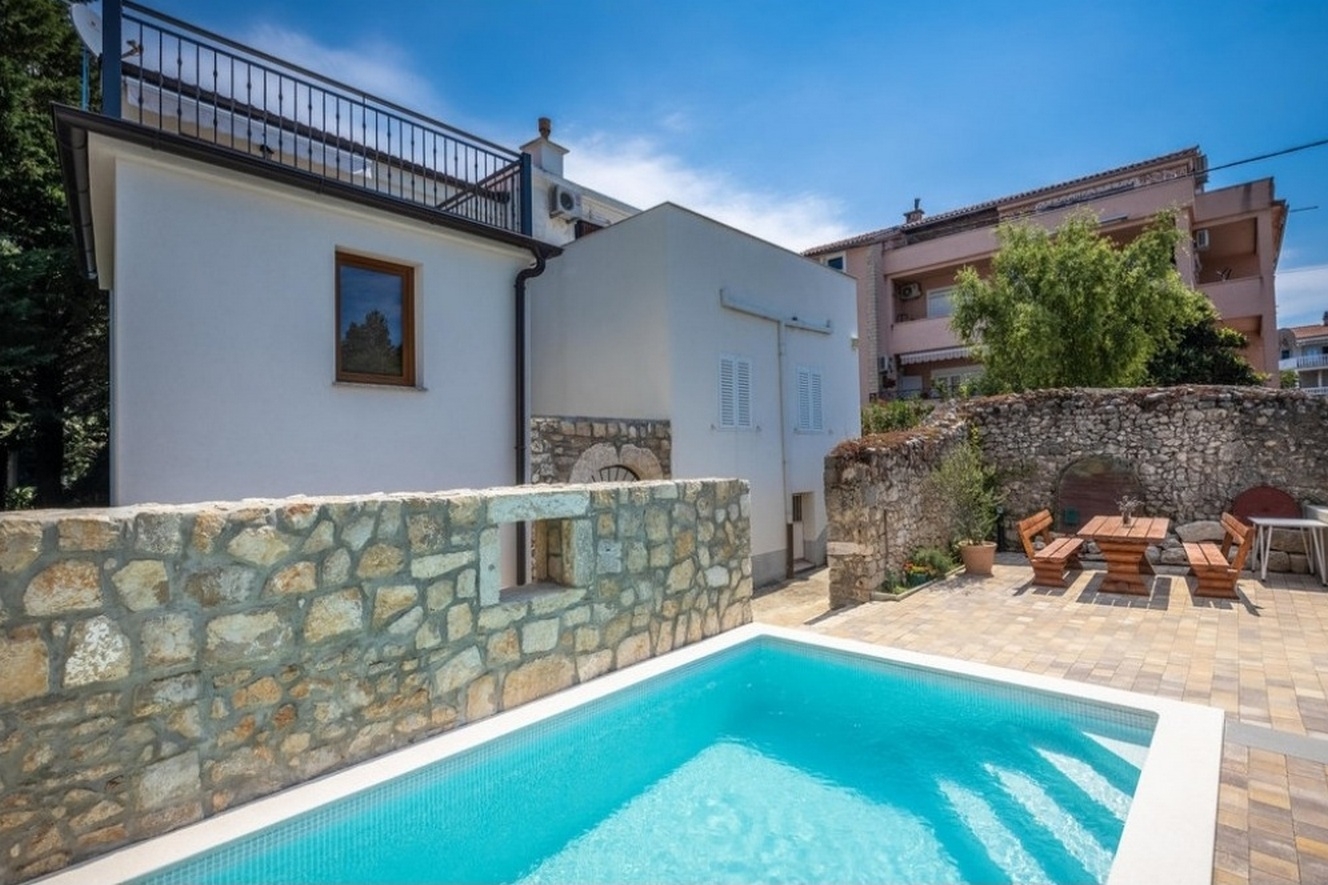 Two bedroom house with terrace and sea view Selce, Crikvenica (K-18895) Two bedroom house with terrace and sea view Selce, Crikvenica (K-18895)