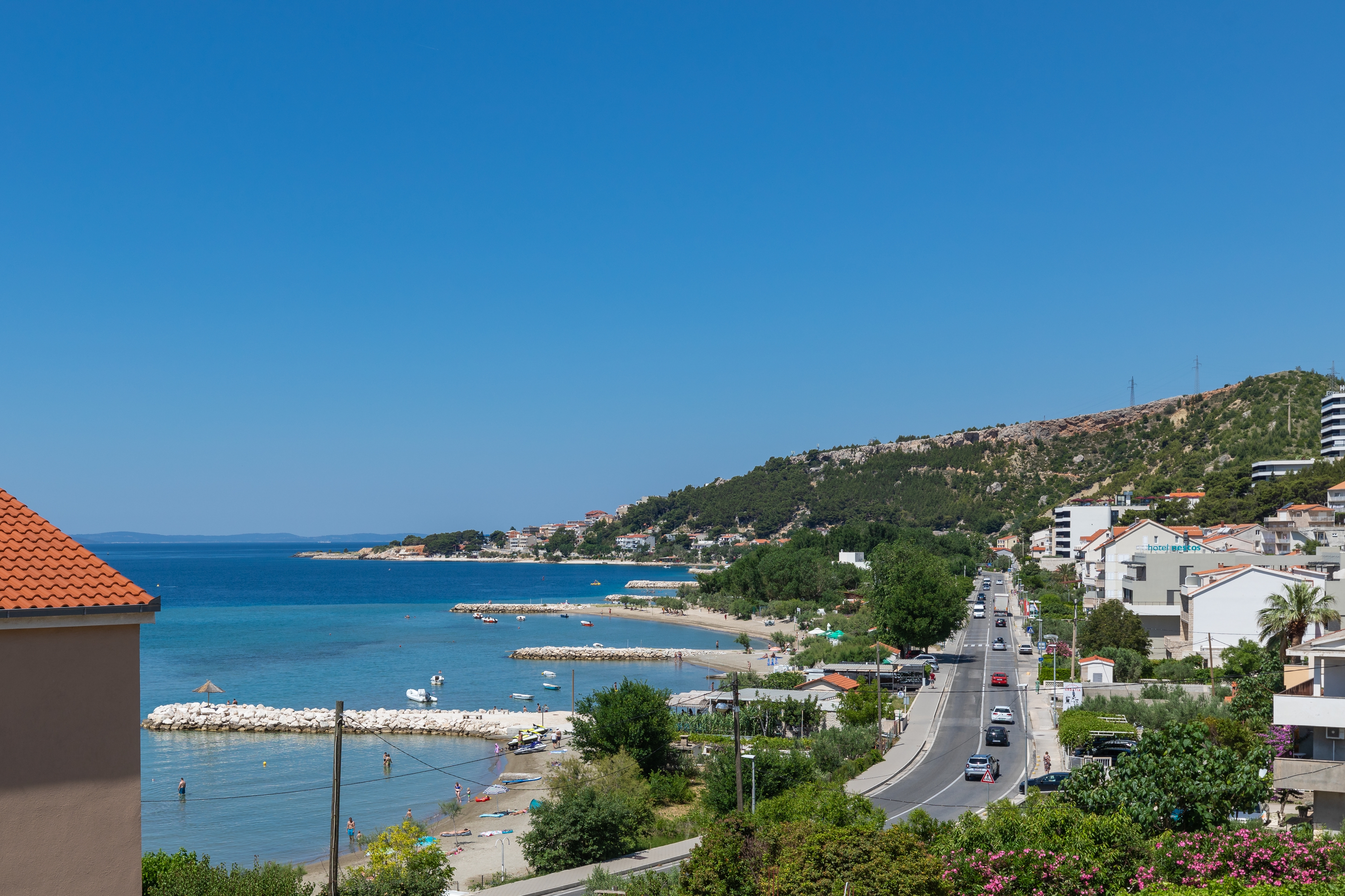 Two bedroom apartment with terrace and sea view Duće, Omiš  A-a