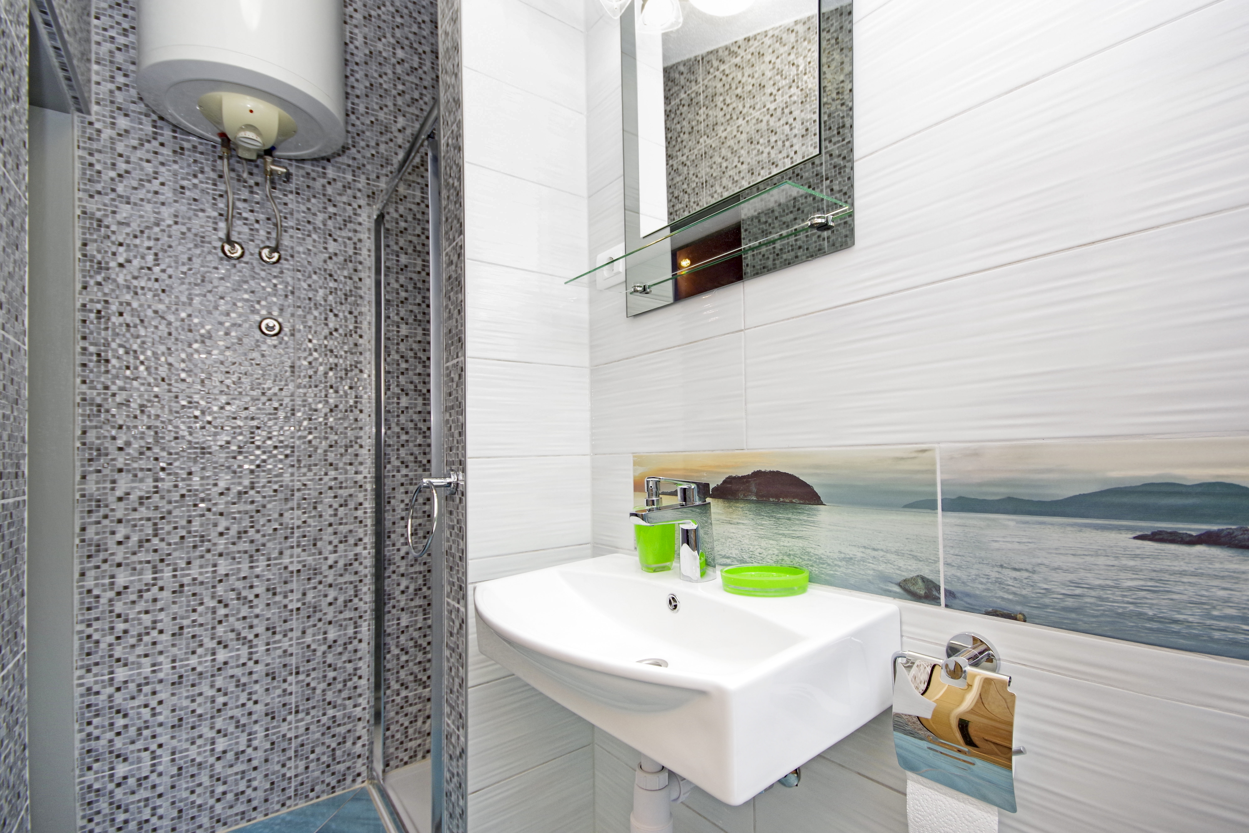 Three bedroom apartment with terrace and sea view Makarska  A-a