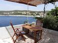 Terrasse Zavalatica, Terrasse dans l’hébergement en type studio-apartment, avec la vue sur la mer et WiFi.