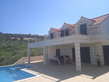 Povlja, Brač, Alloggio 18902 - Casa vacanze con la spiaggia ghiaiosa.