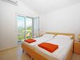 Ložnice 1 Krvavica, Ložnice 1 v ubytování typu apartment, s klimatizací a WiFi.