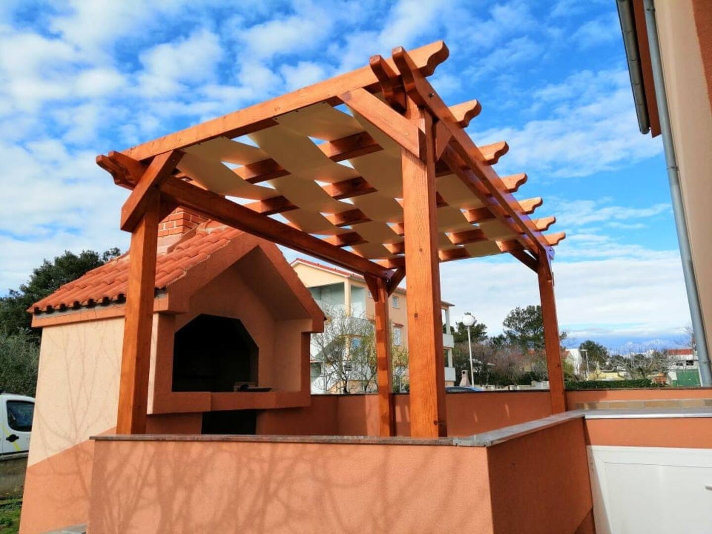 Three bedroom apartment with terrace Vrsi - Mulo, Zadar (A-18914-b)