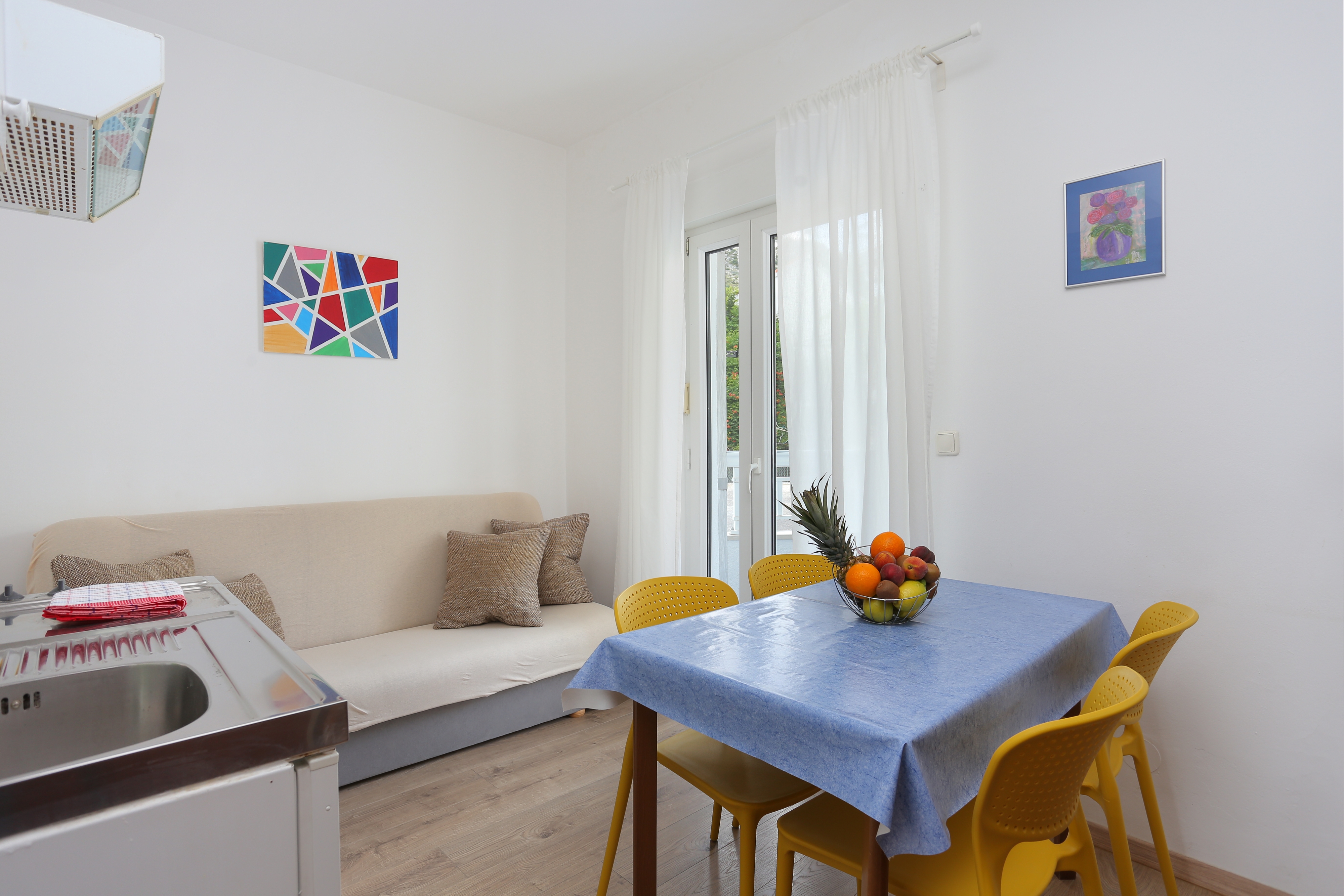 One bedroom apartment with terrace Podgora, Makarska (A-18918-b)