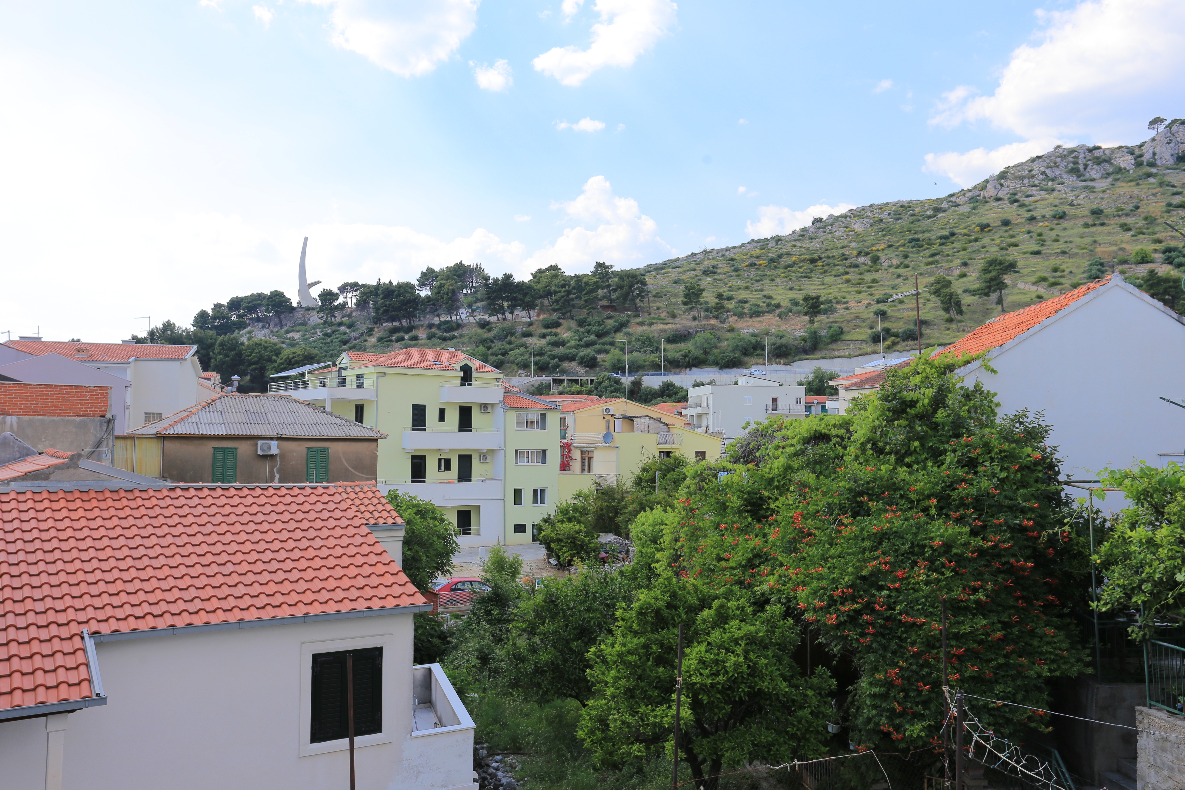 One bedroom apartment with terrace Podgora, Makarska  A-d