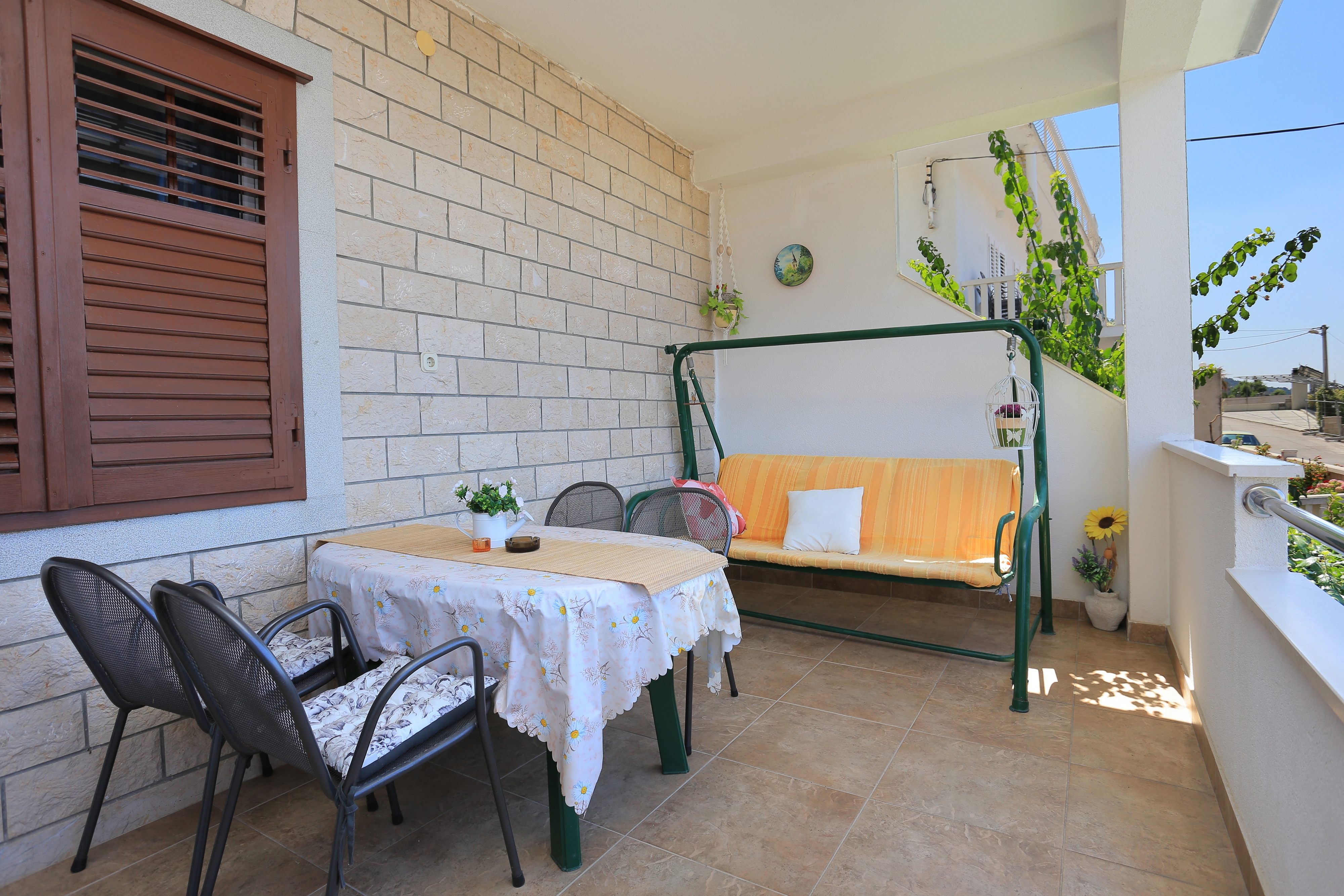 Two bedroom apartment with terrace and sea view Omiš  A-a