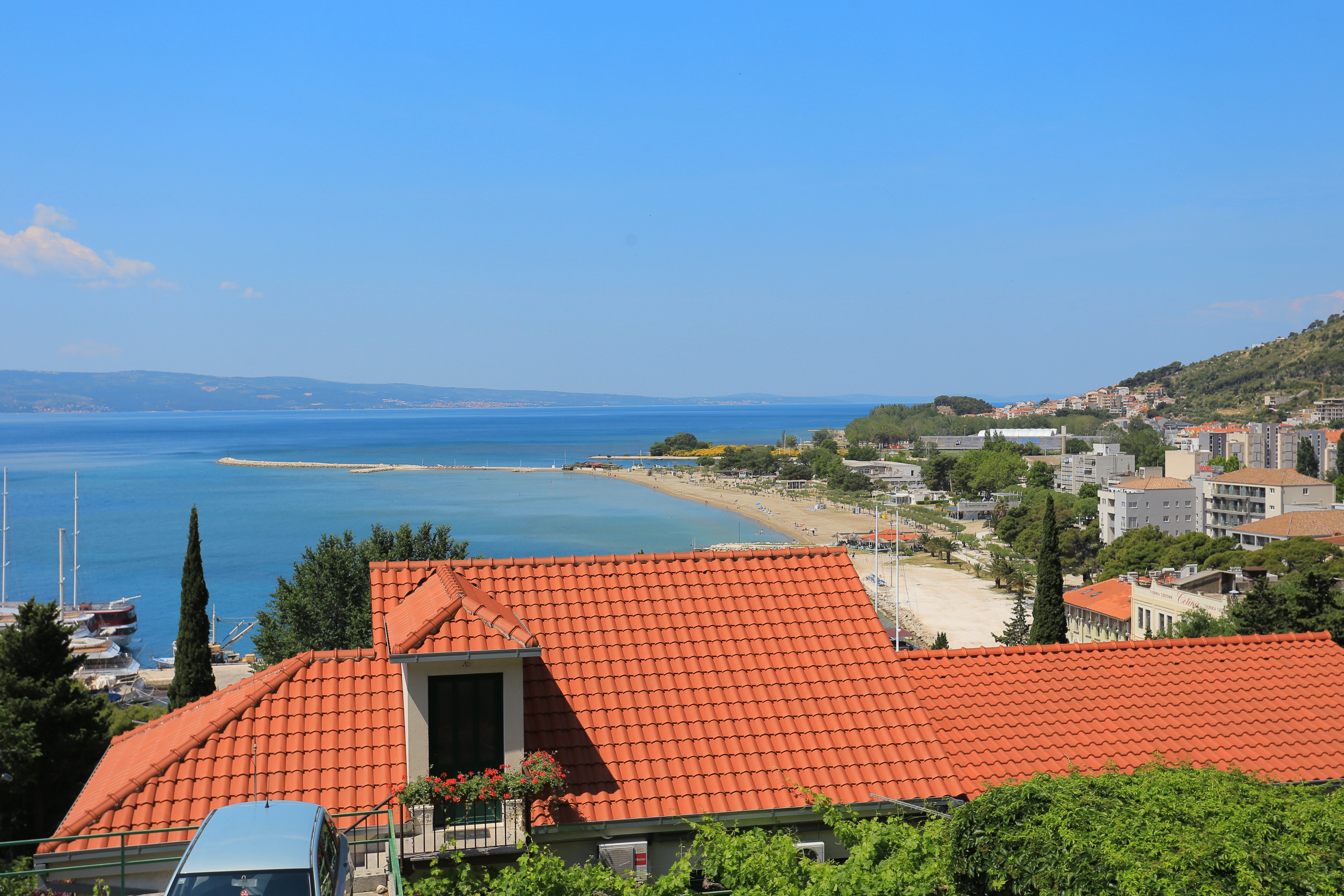 Two bedroom apartment with terrace and sea view Omiš  A-a