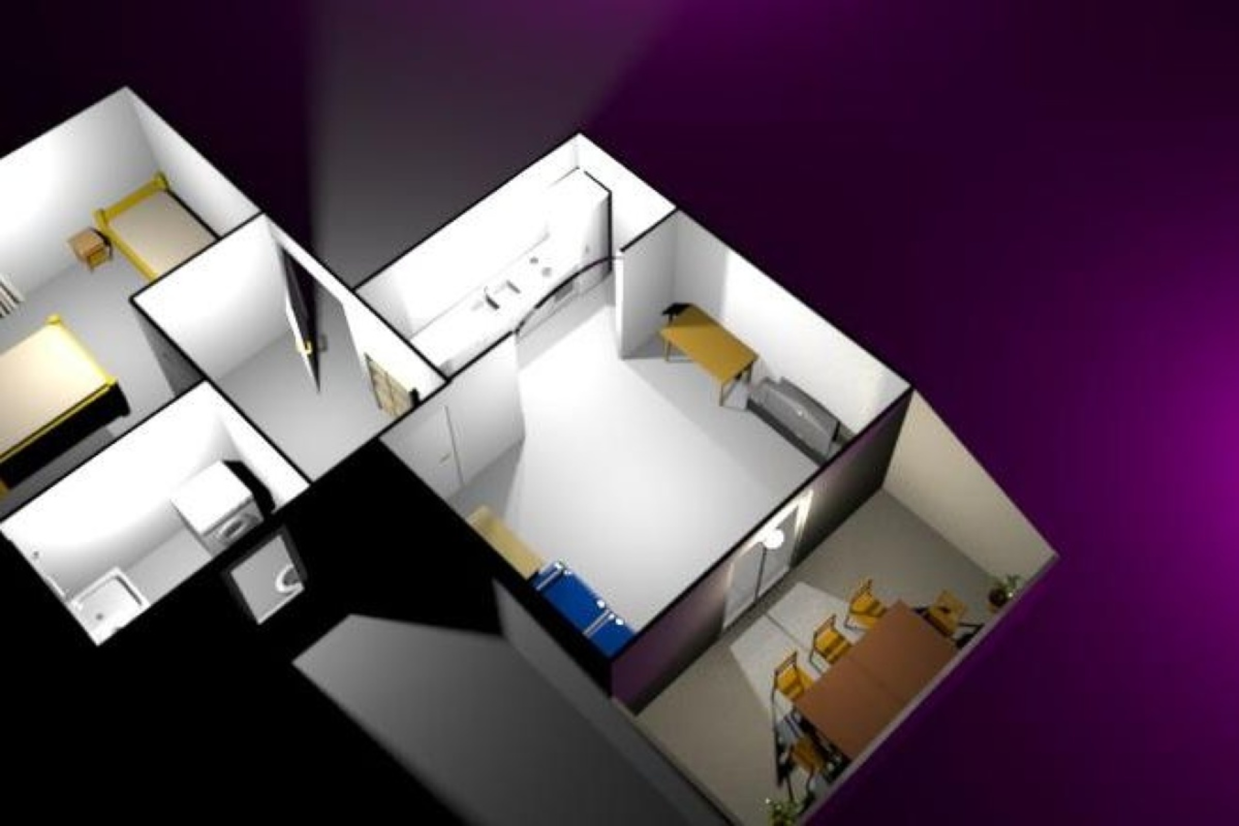 One bedroom apartment near beach Vidalići, Pag  A-d