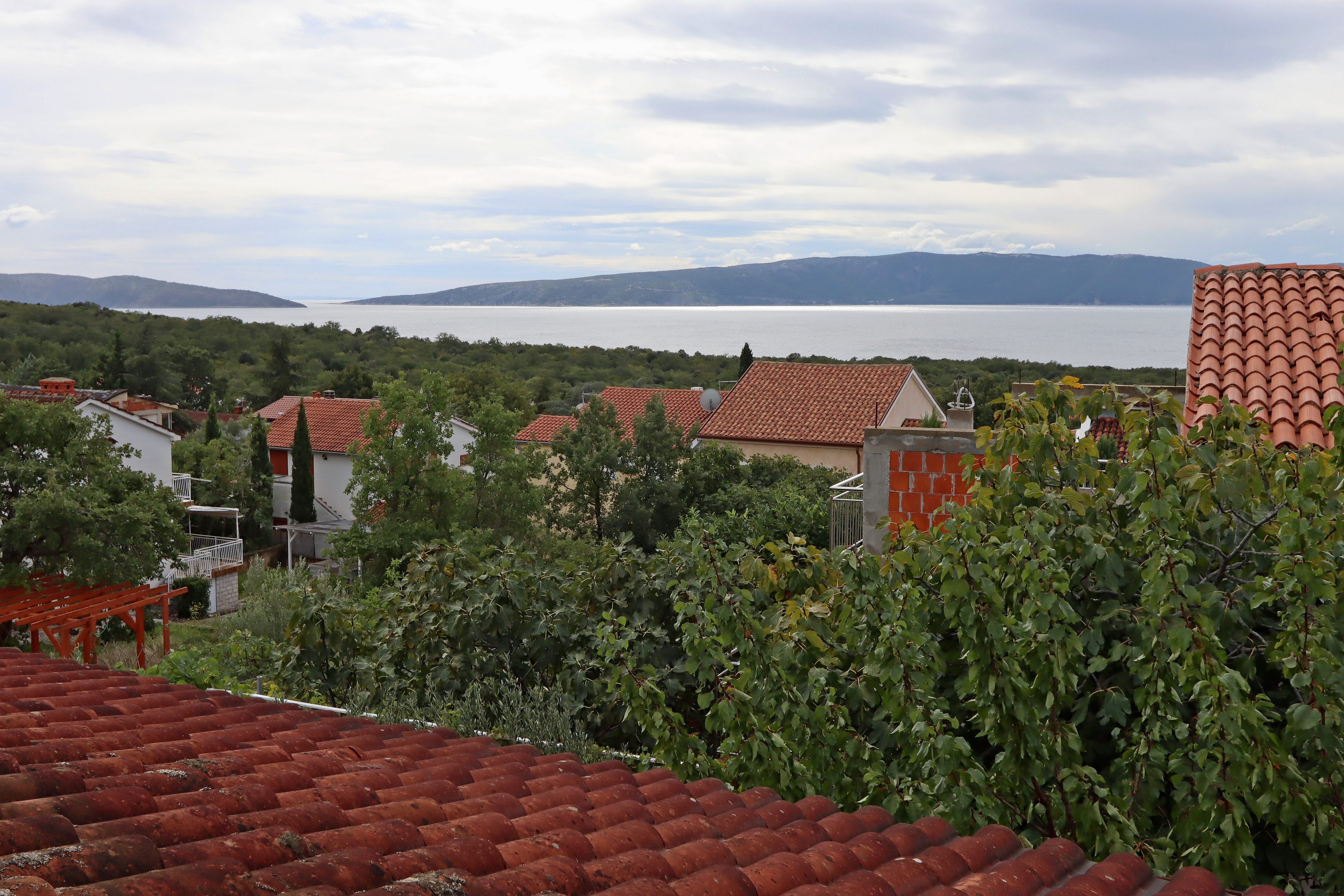 Four bedroom apartment with terrace and sea view Pinezići, Krk  A-a