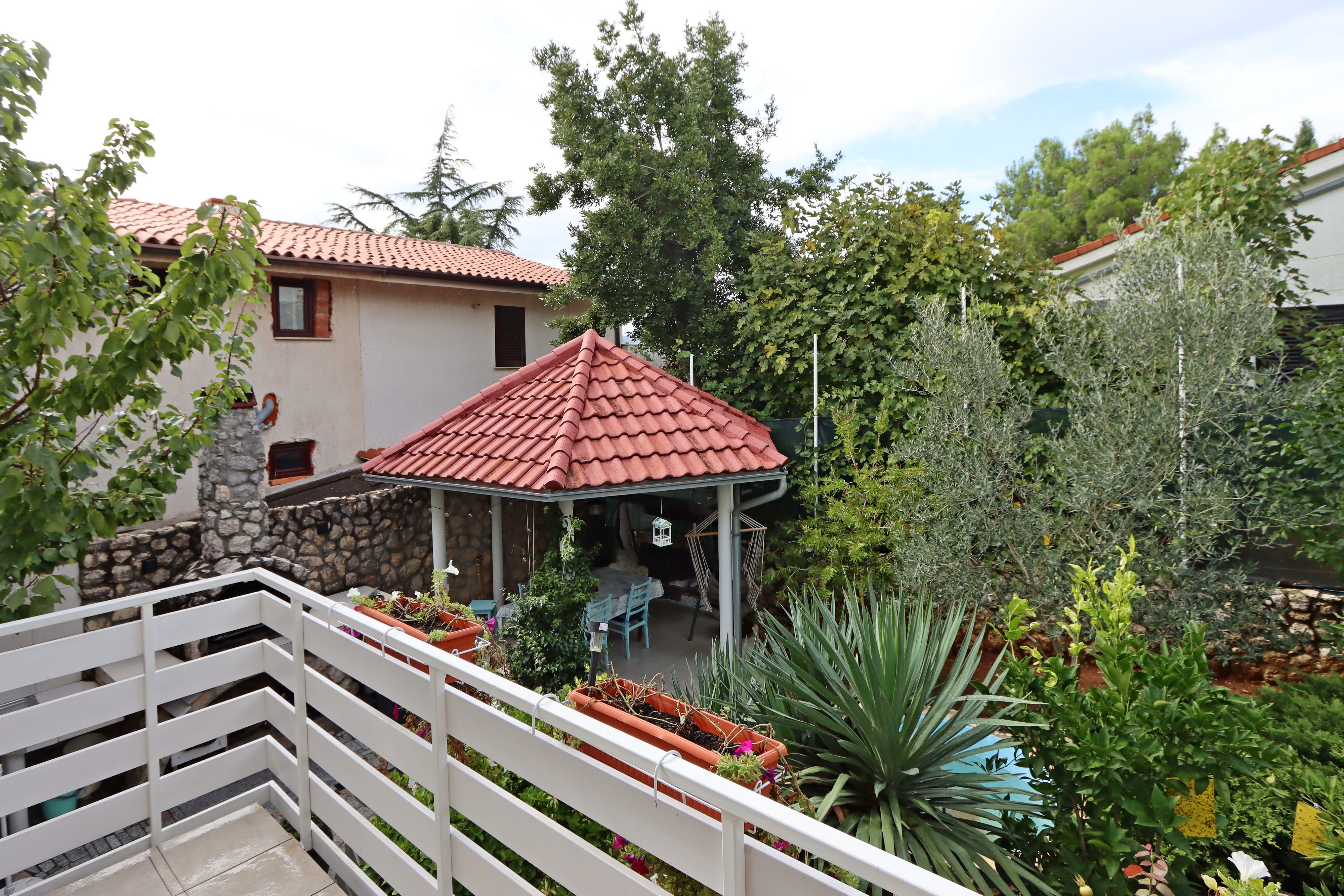 Four bedroom apartment with terrace and sea view Pinezići, Krk  A-a